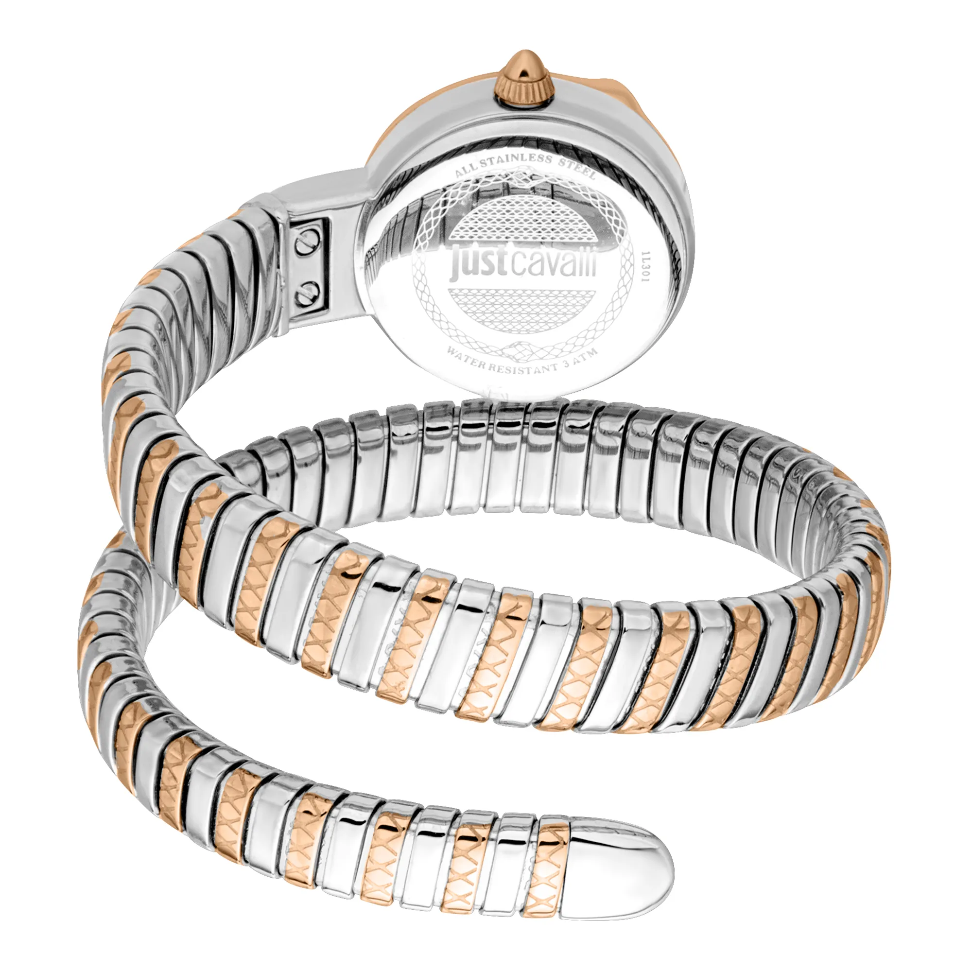 Cerchio Snake Two Tones RG Silver Grey - Image 3