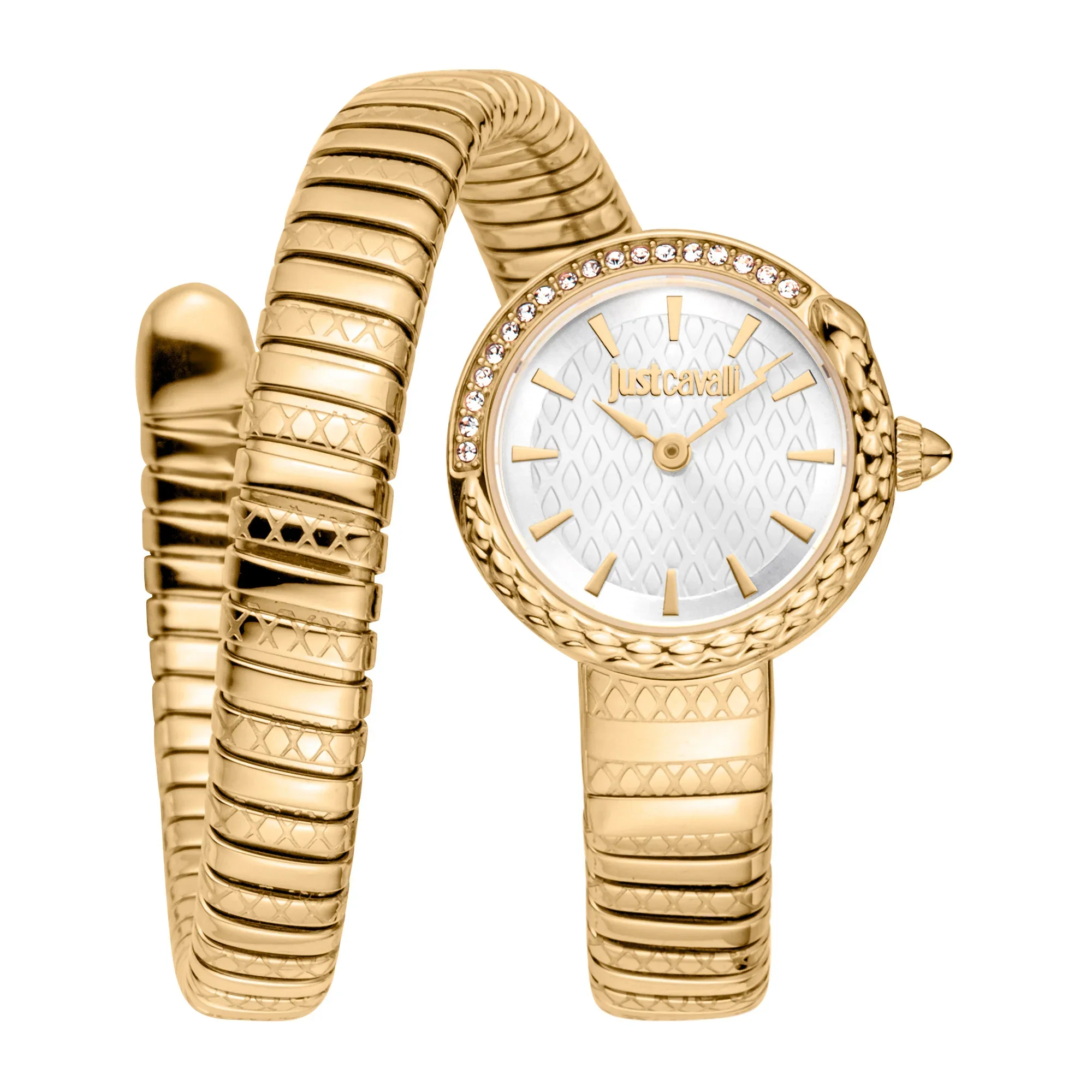 Cerchio Snake Yellow Gold Silver Grey