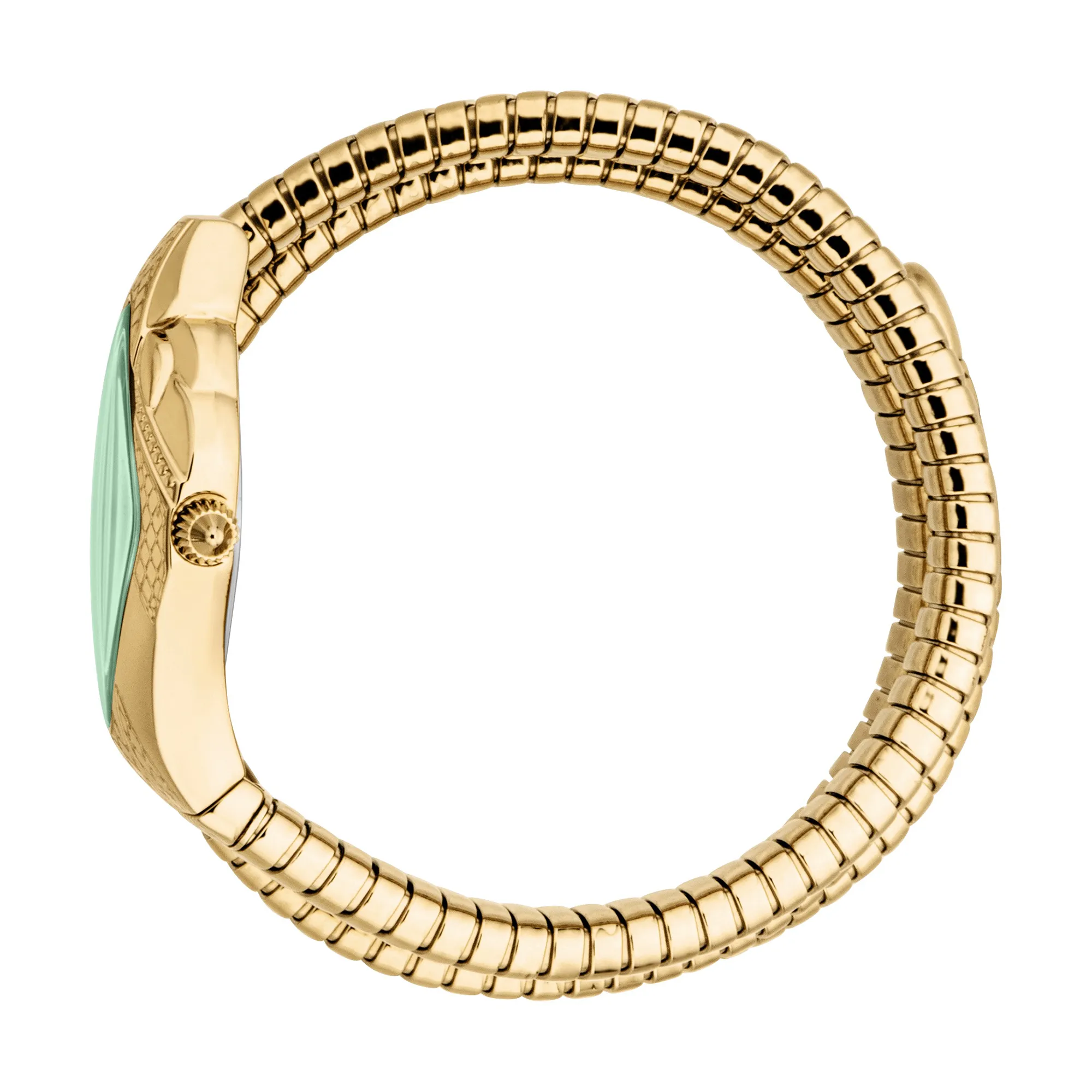 Cristallo Yellow Gold Bottle Green - Image 2