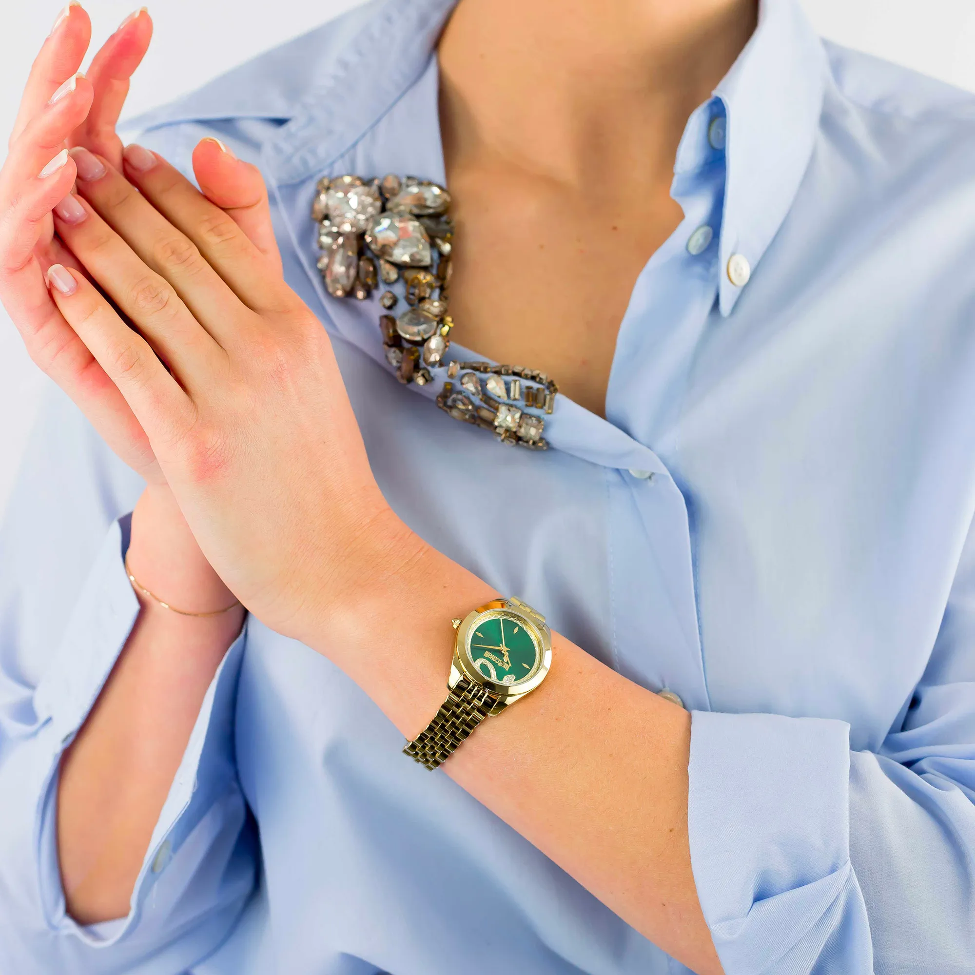 Donna finezza Yellow Gold Green - Image 2