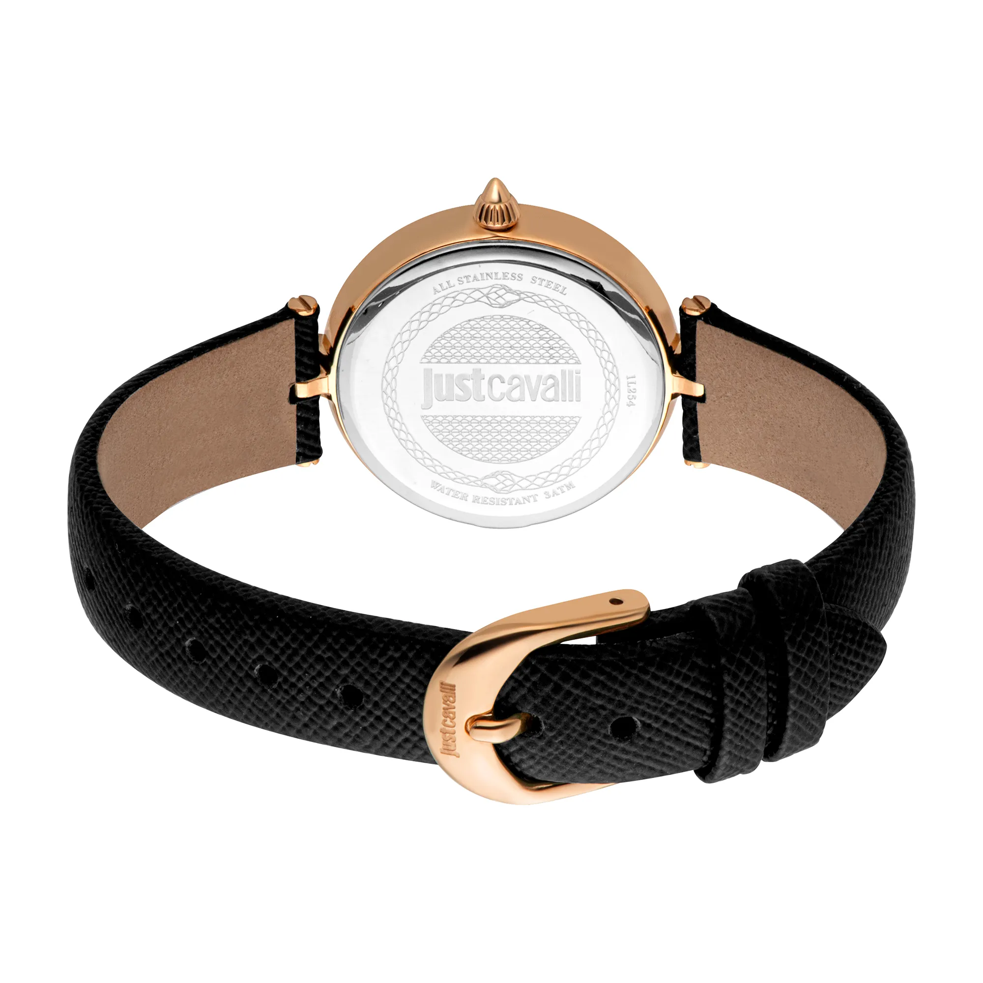 Donna Leopardo Leather Black RG - Image 3