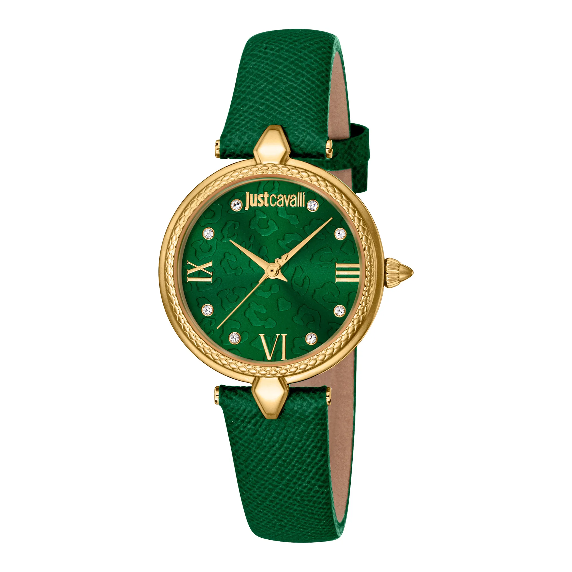 Donna Leopardo Leather Green YG