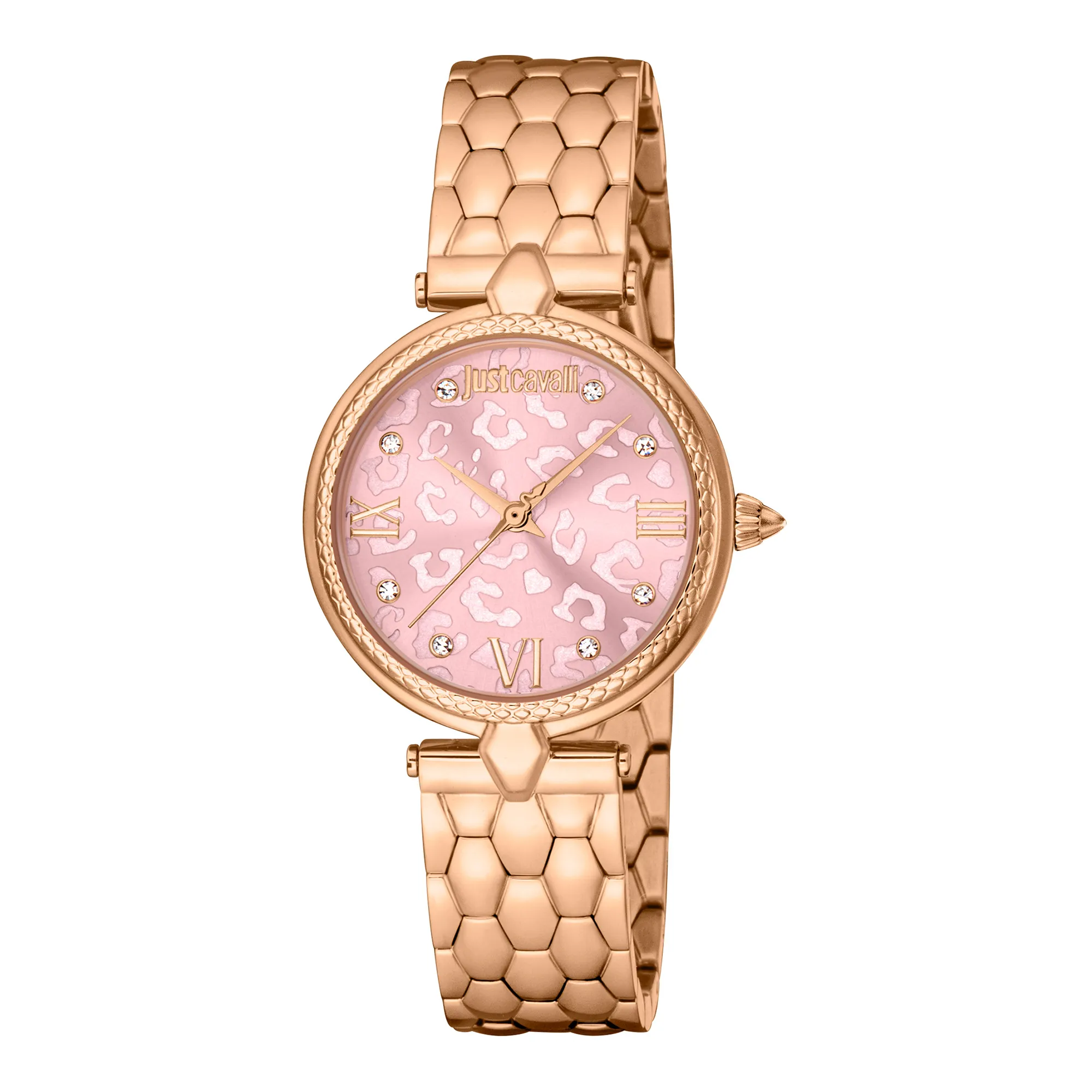 Donna Leopardo Rose Gold Pink