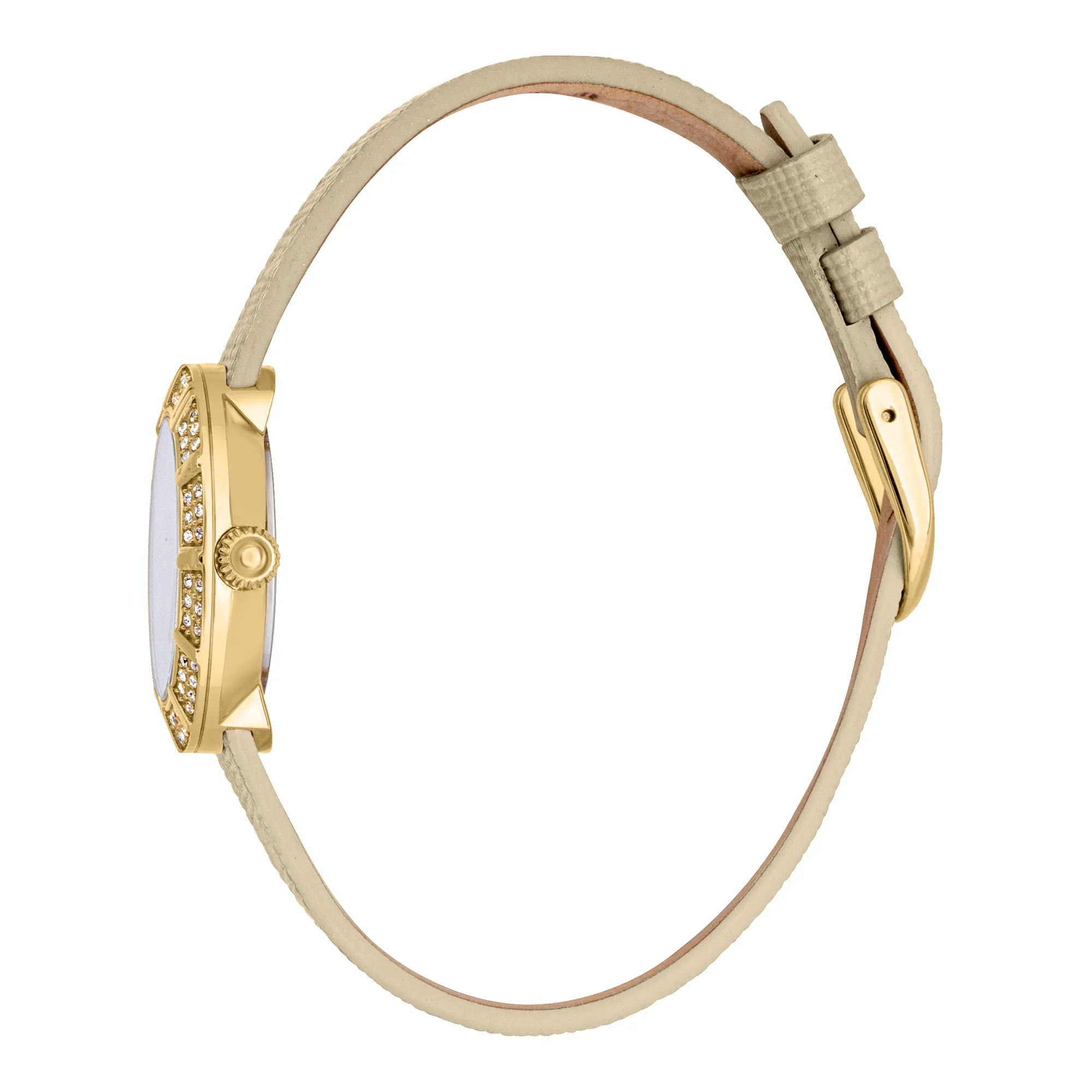 Eleganza Mini Leather Beige Gold - Image 2