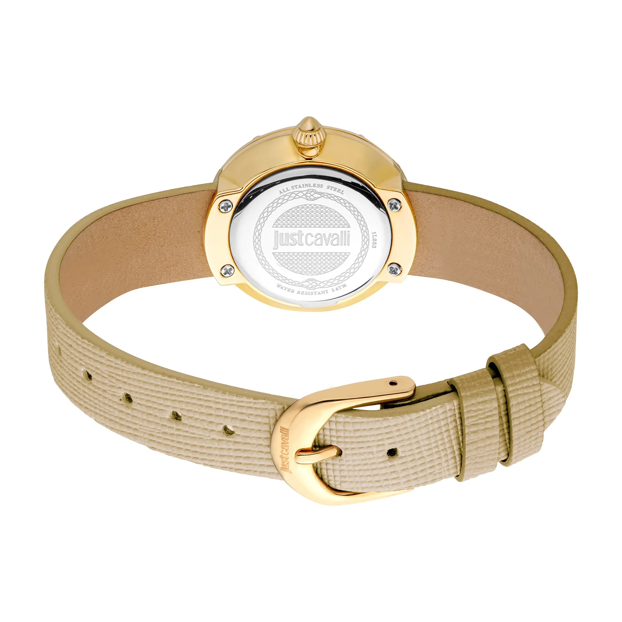 Eleganza Mini Leather Beige Gold - Image 3