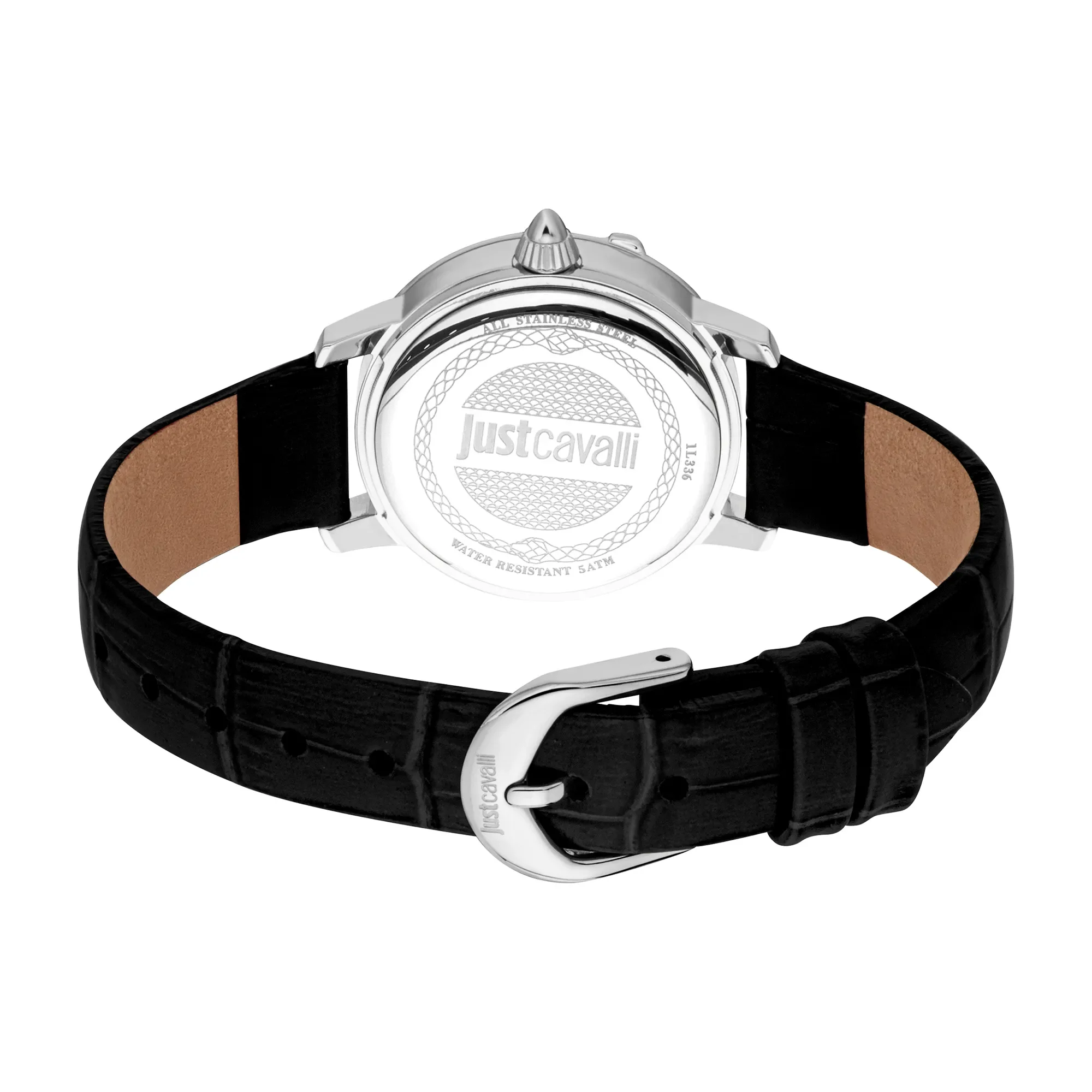 Euforia Snake Leather Black Silver - Image 3