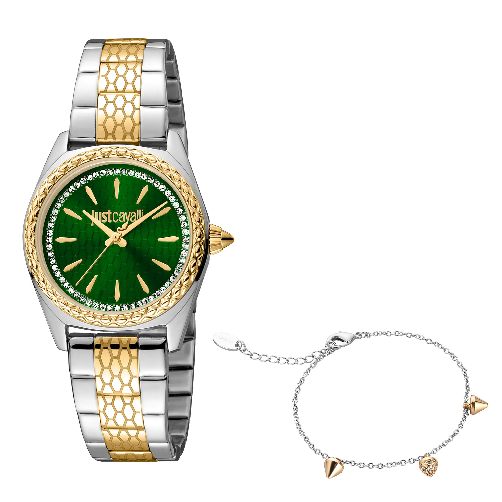 Fashion Glam Two Tones Green