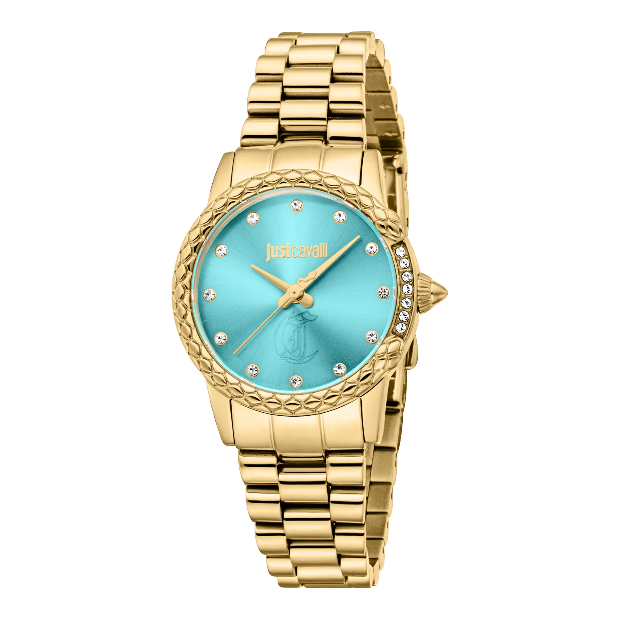 Fiorenza Snake Yellow Gold Turquoise