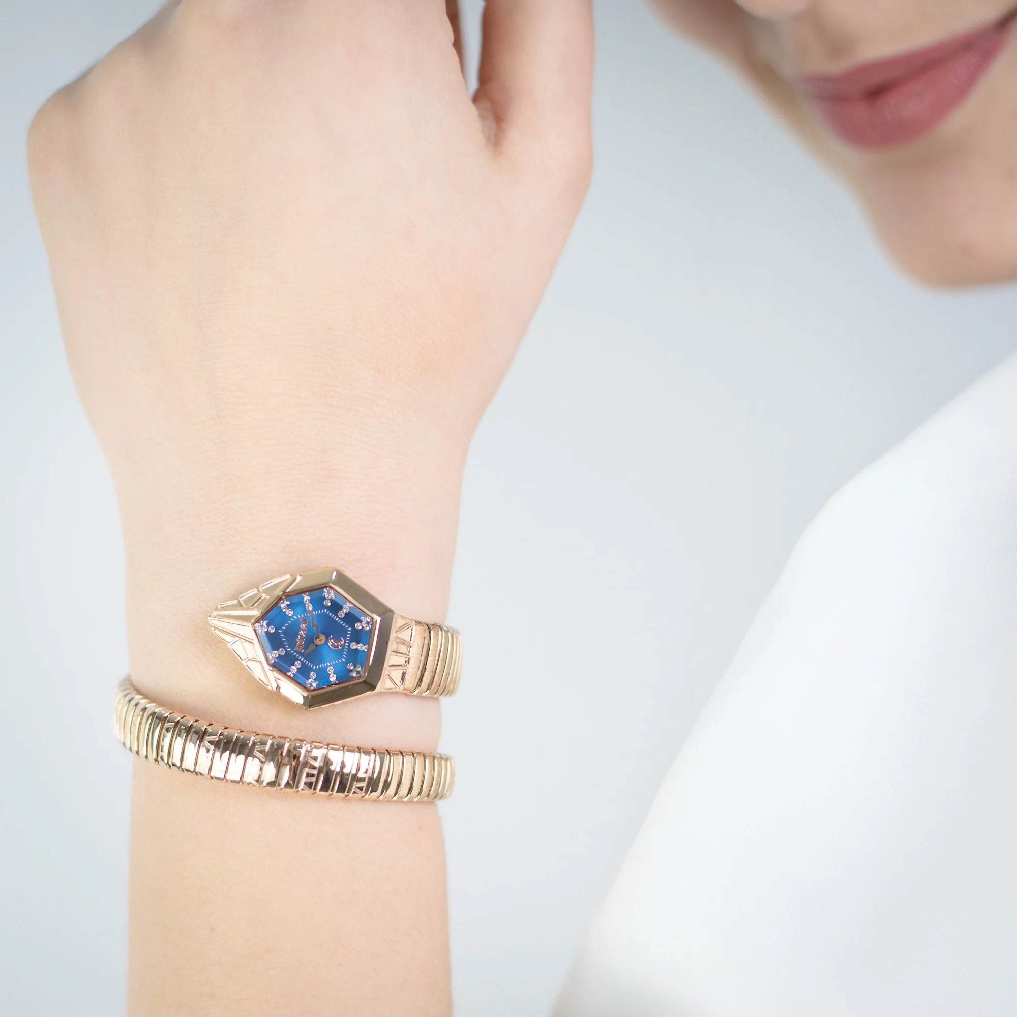 Gemma Rose Gold Blue - Image 2