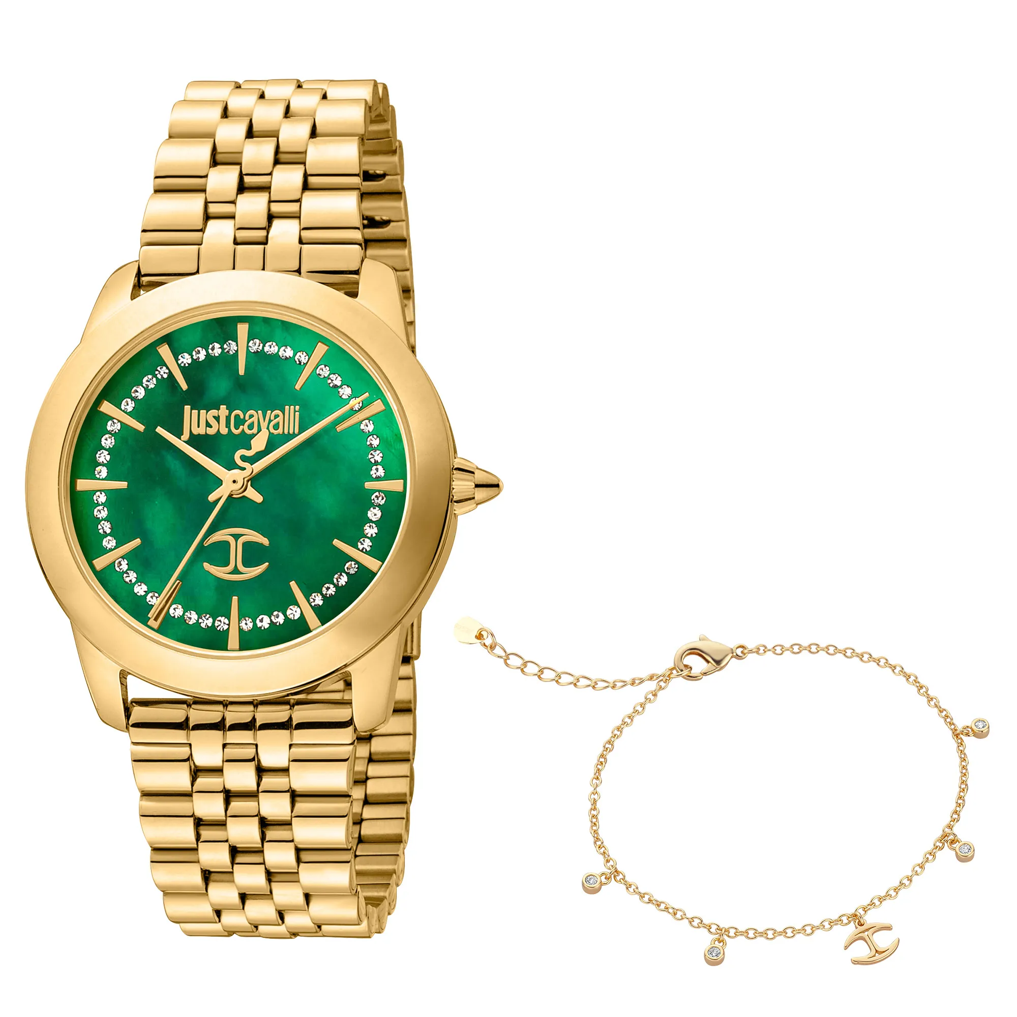 Glam Creazione Yellow Gold Green
