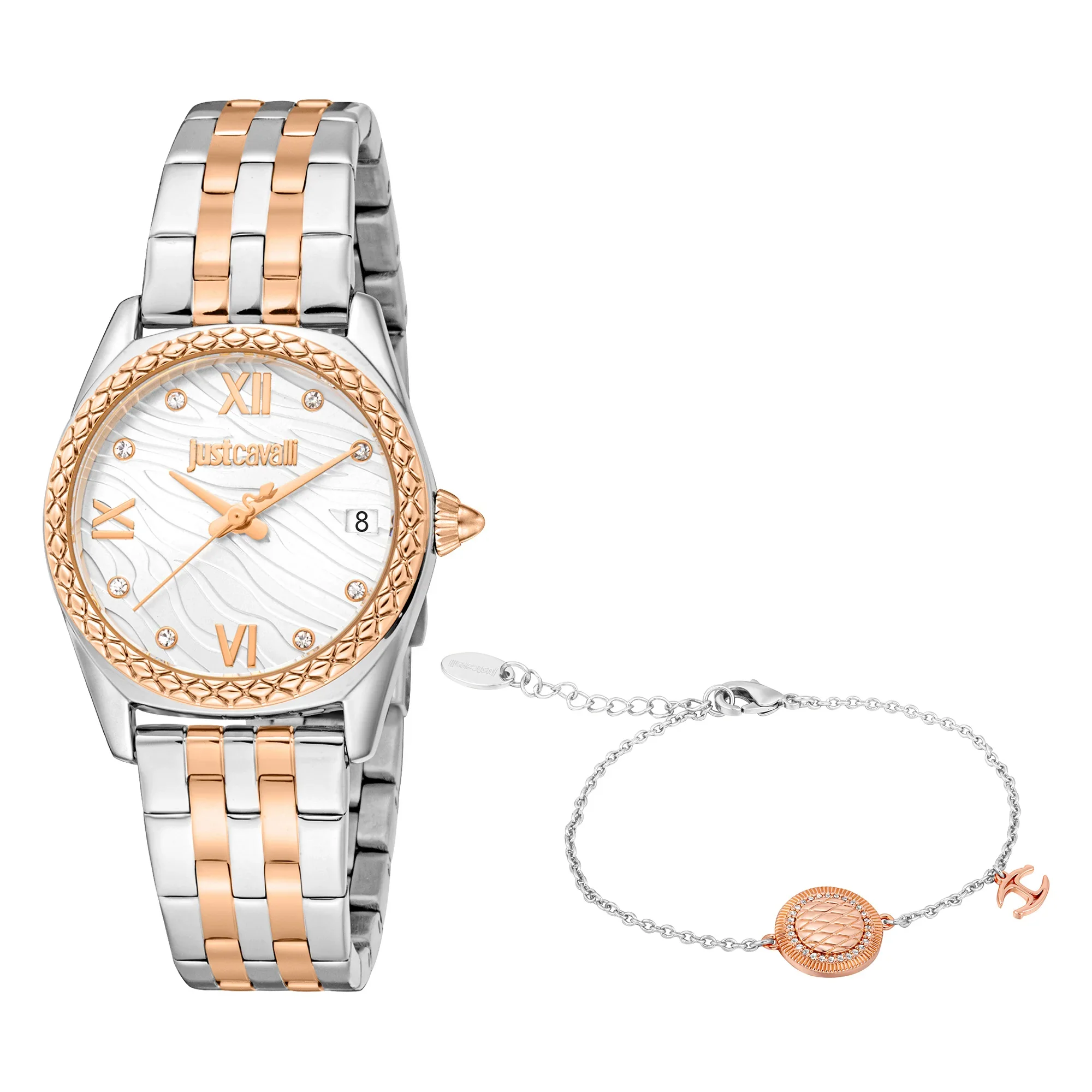 Indomitable Animalier Two Tones RG Silver