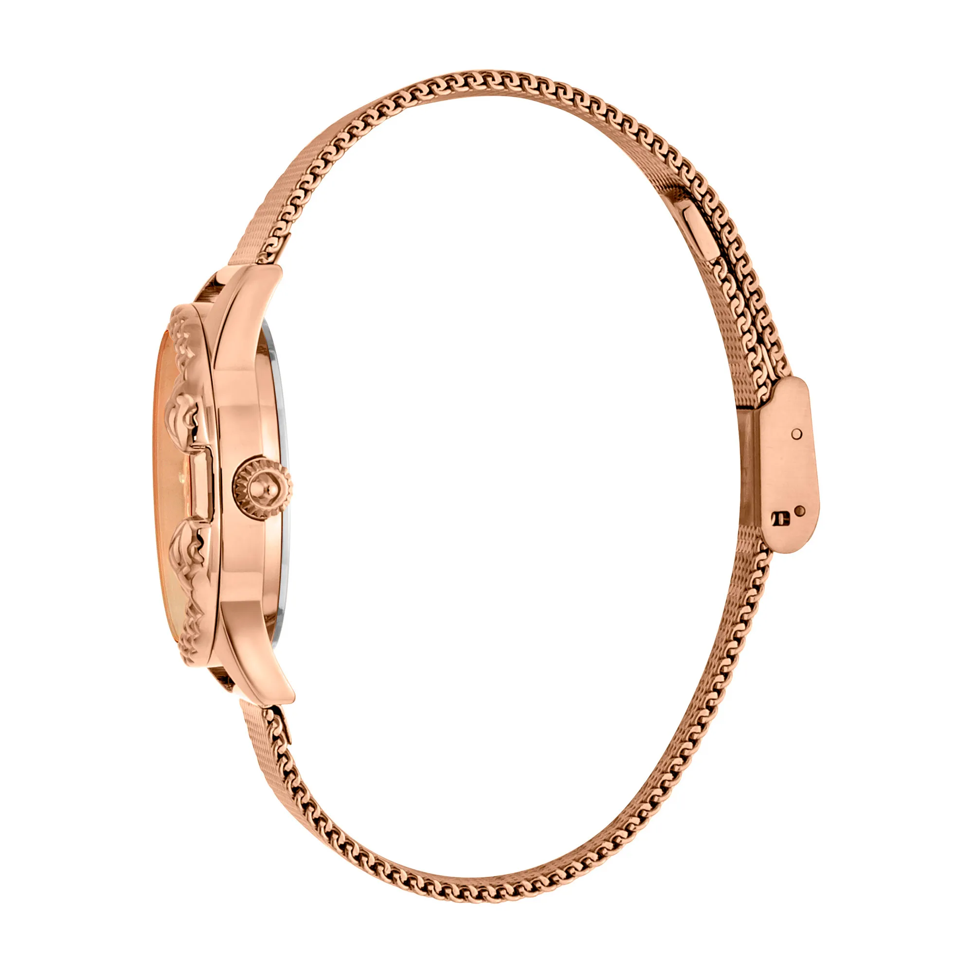 JC Giro Steel Rose Gold Serpente Zircons - Image 2