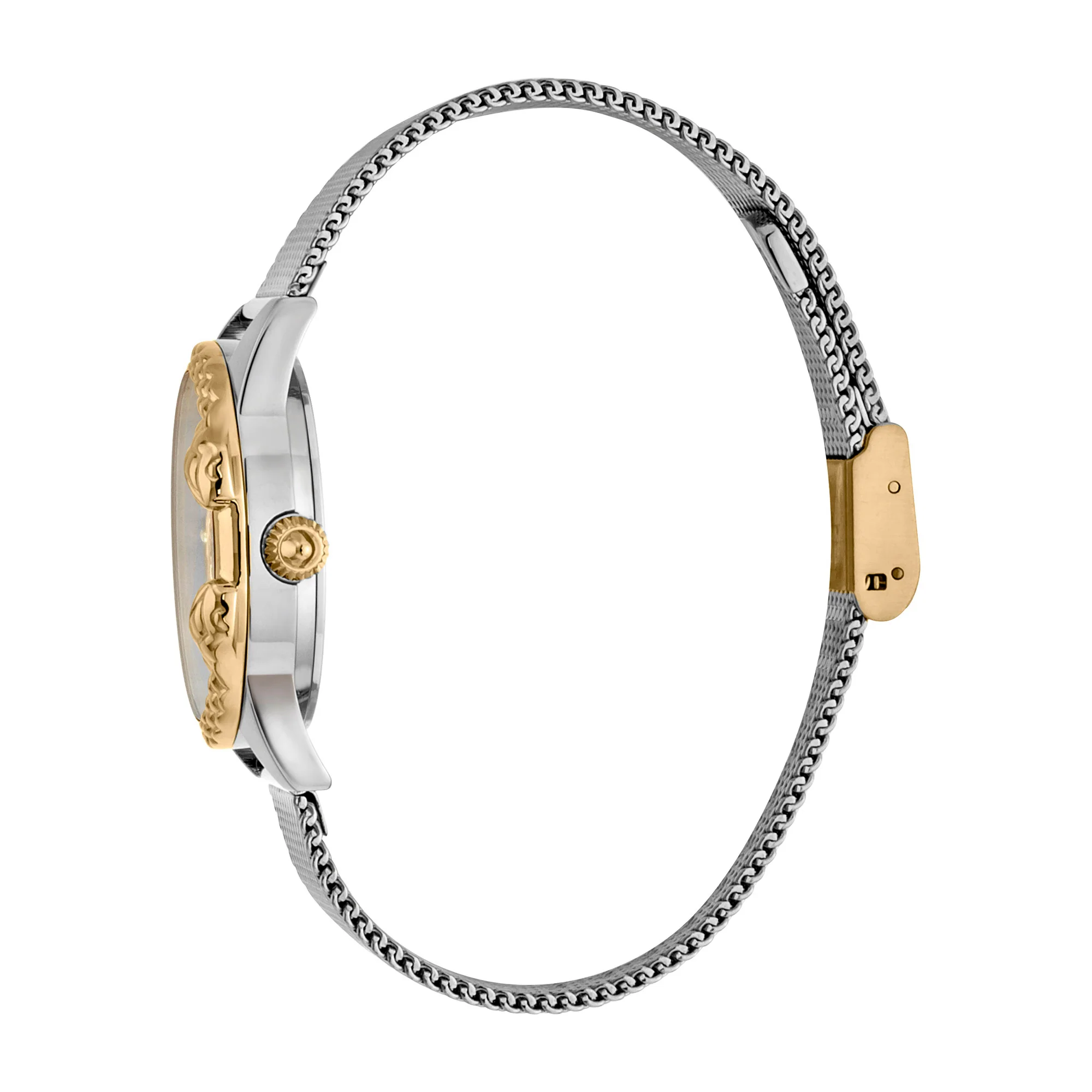 JC Giro Steel Silver Yellow Gold Serpente Zircons - Image 2