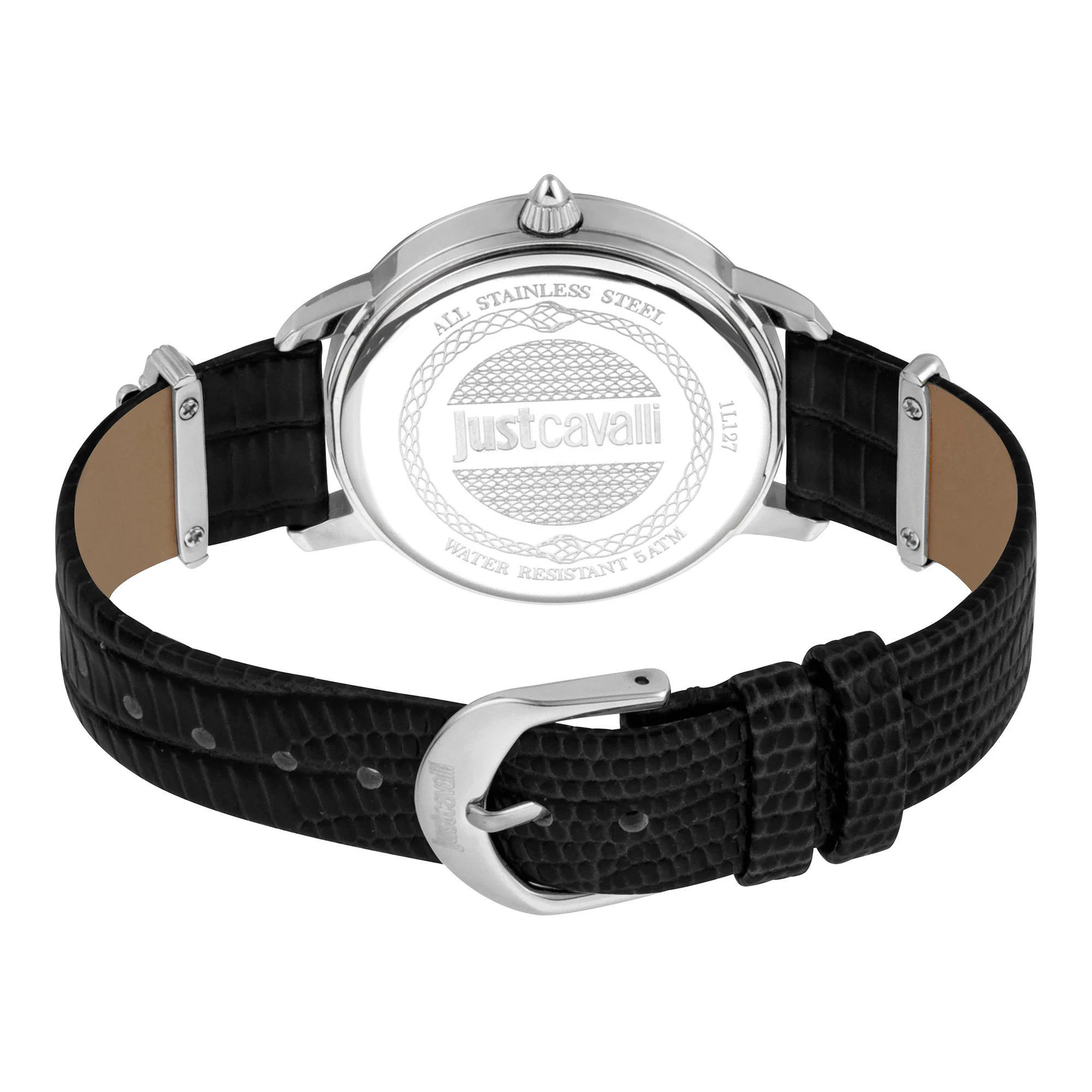 Just per me Leather Black Silver Zebra Glitter - Image 3