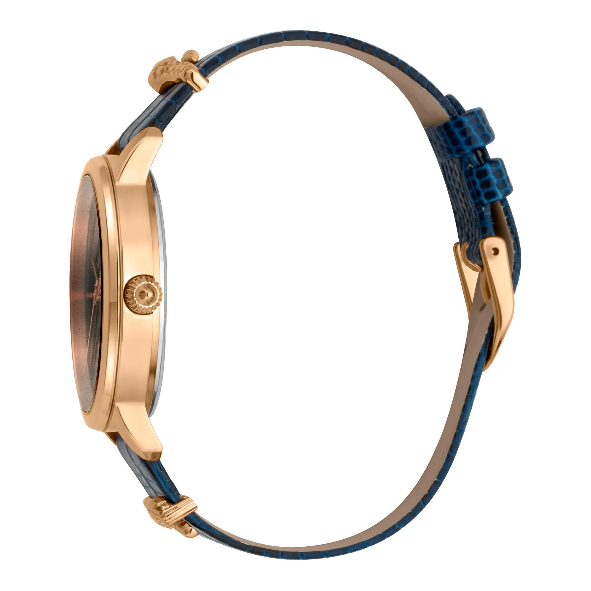 Just per me Leather Blue Rose Gold Zebra Glitter - Image 2
