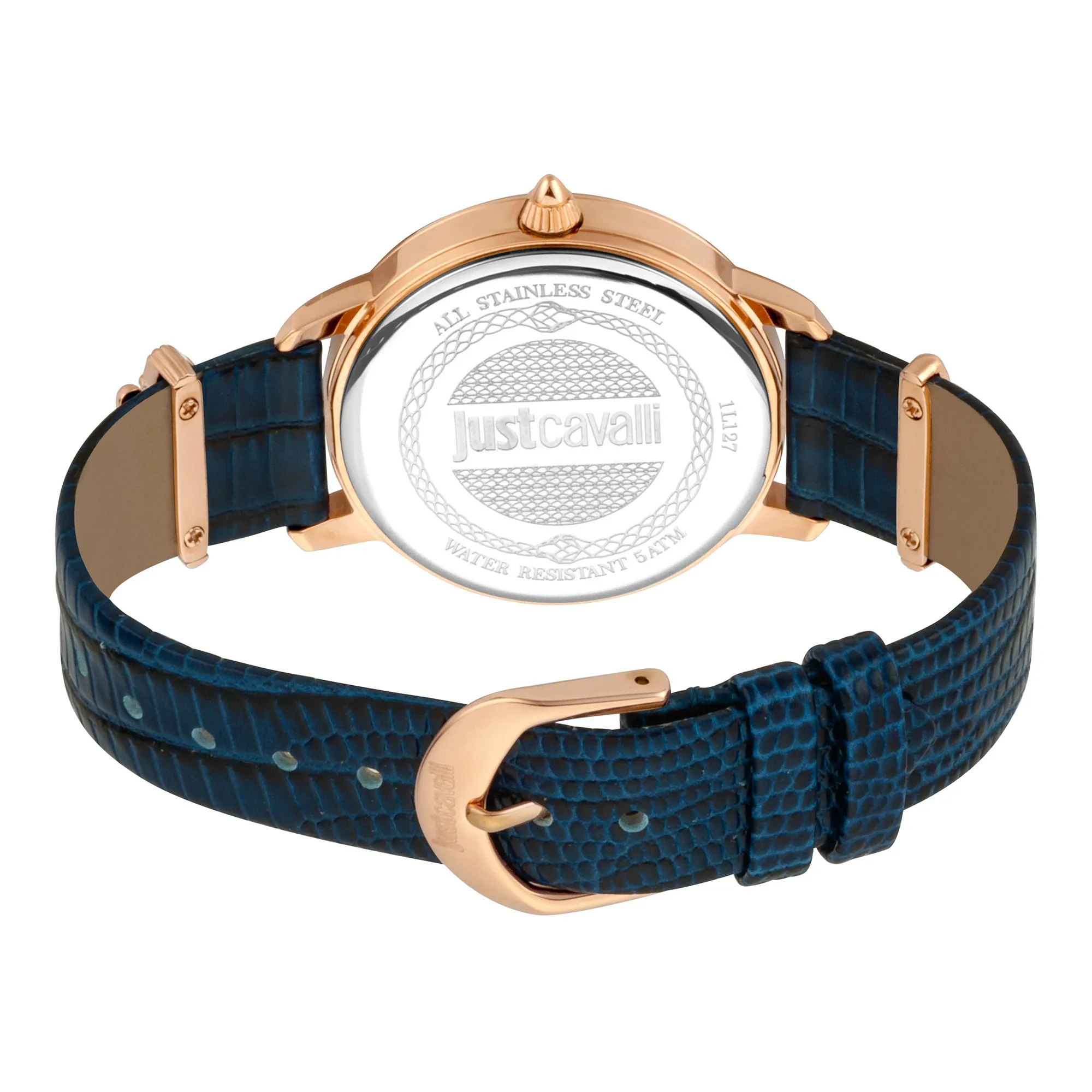 Just per me Leather Blue Rose Gold Zebra Glitter - Image 3