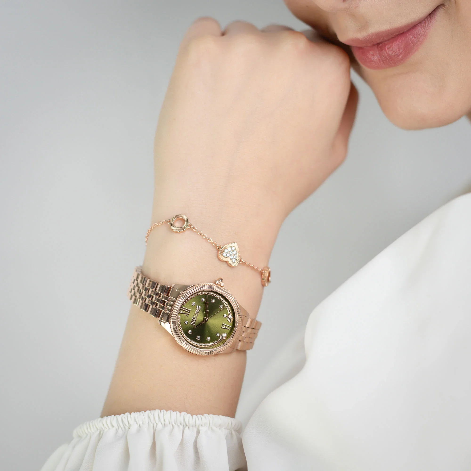 Lovestruck Valentines Rose Gold Olive - Image 2