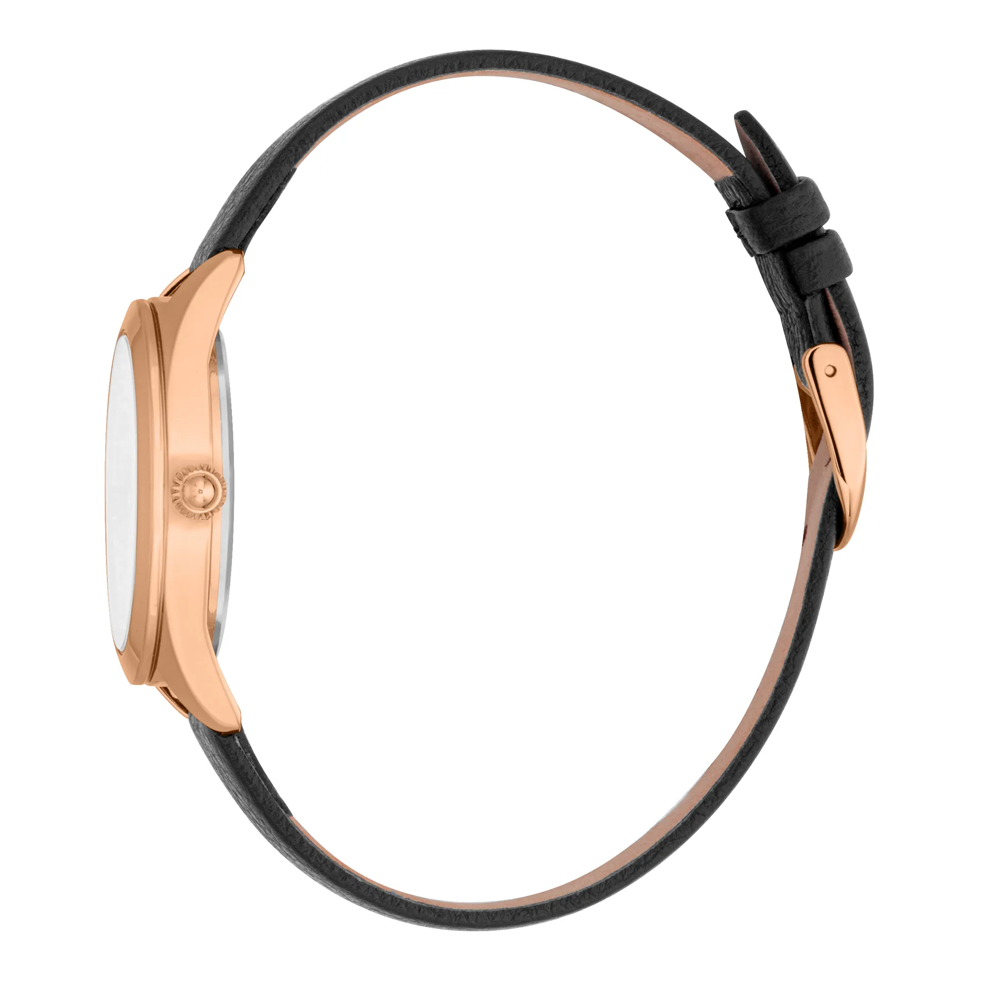 Luna Leather Black RG Silver - Image 3
