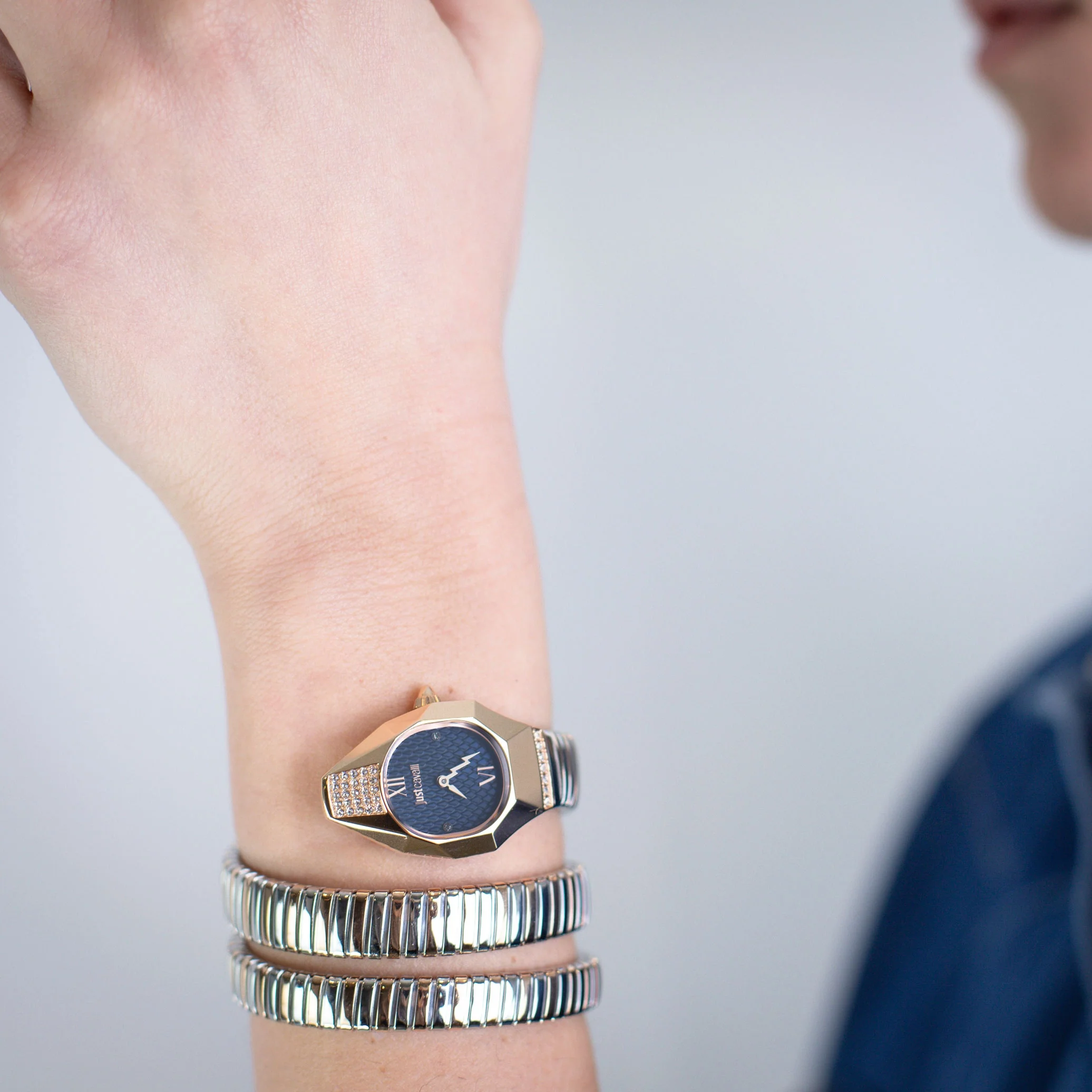 Lunara Silver Rose Gold Blue - Image 2