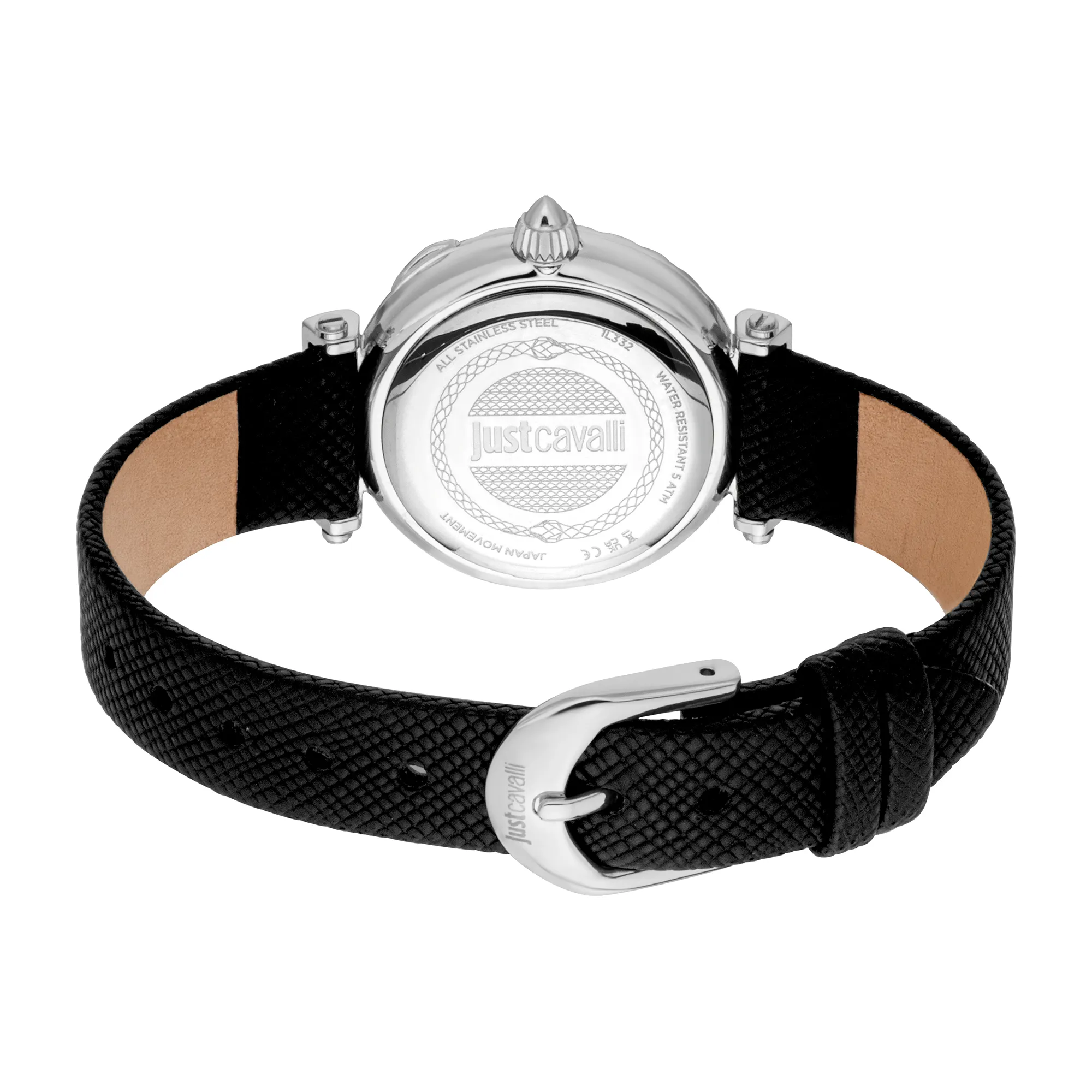 Mistero Snake Leather Black Silver - Image 3