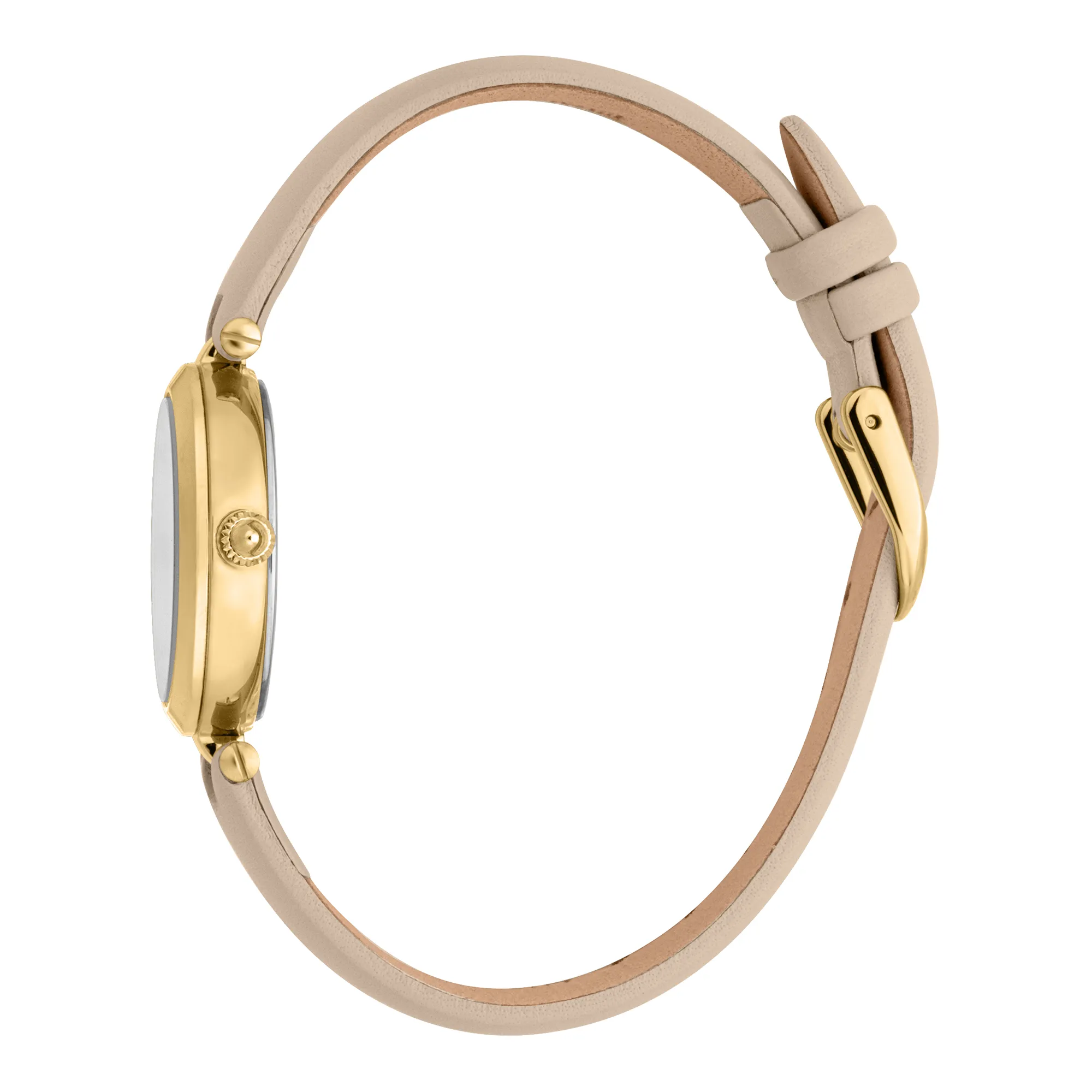 Modena Leather Beige Yellow Gold - Image 3