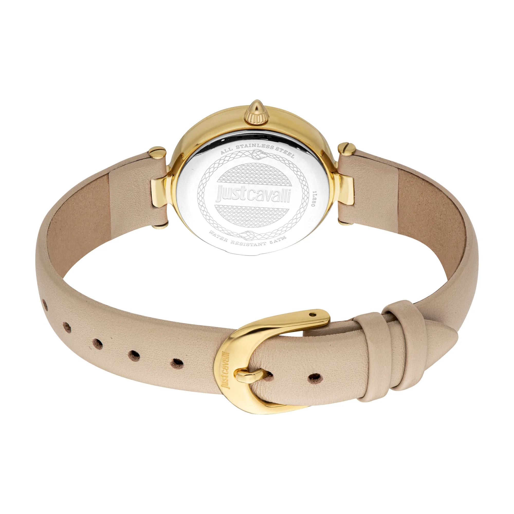 Modena Leather Beige Yellow Gold - Image 4