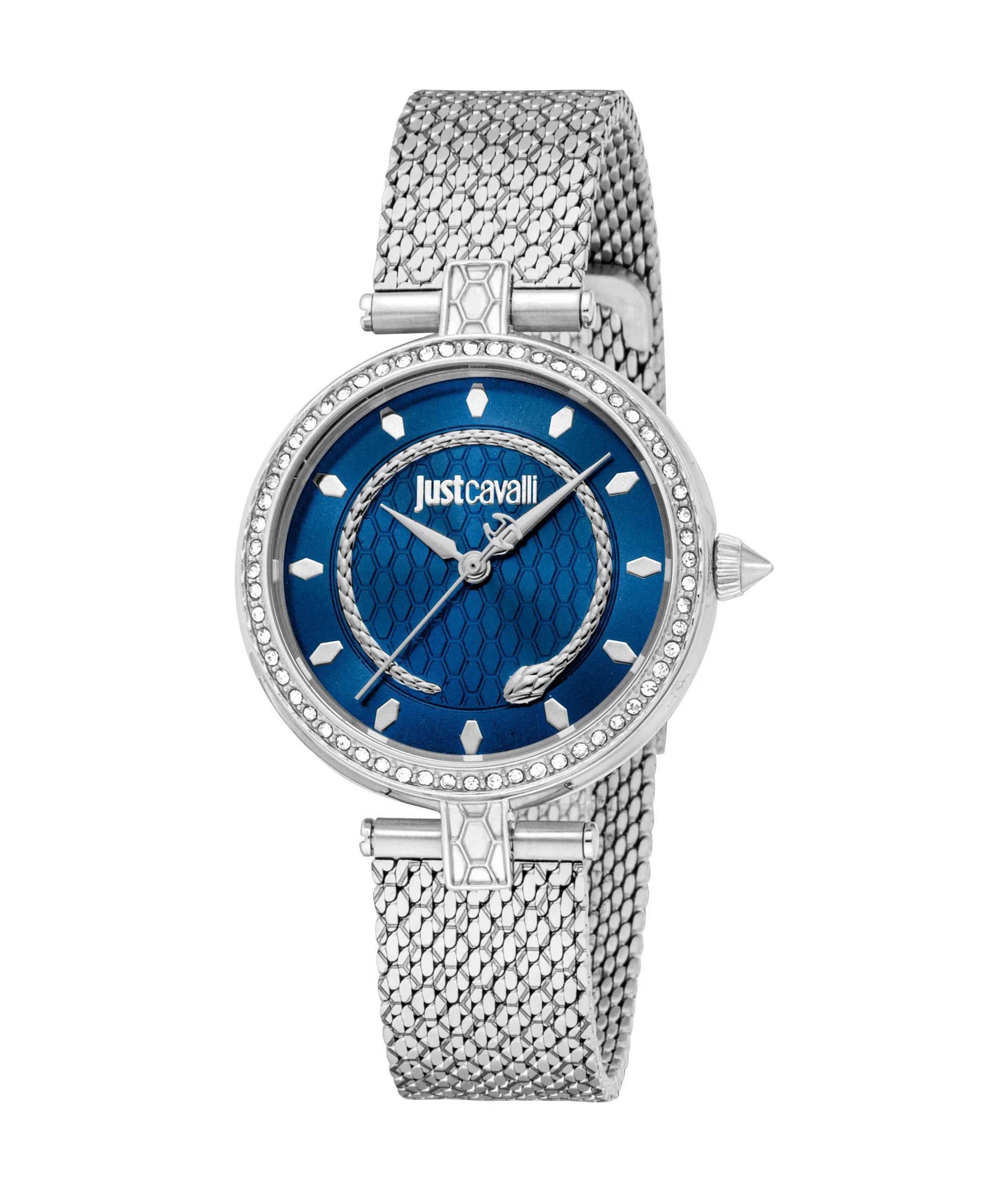 Obsessive Snake Silver Blue
