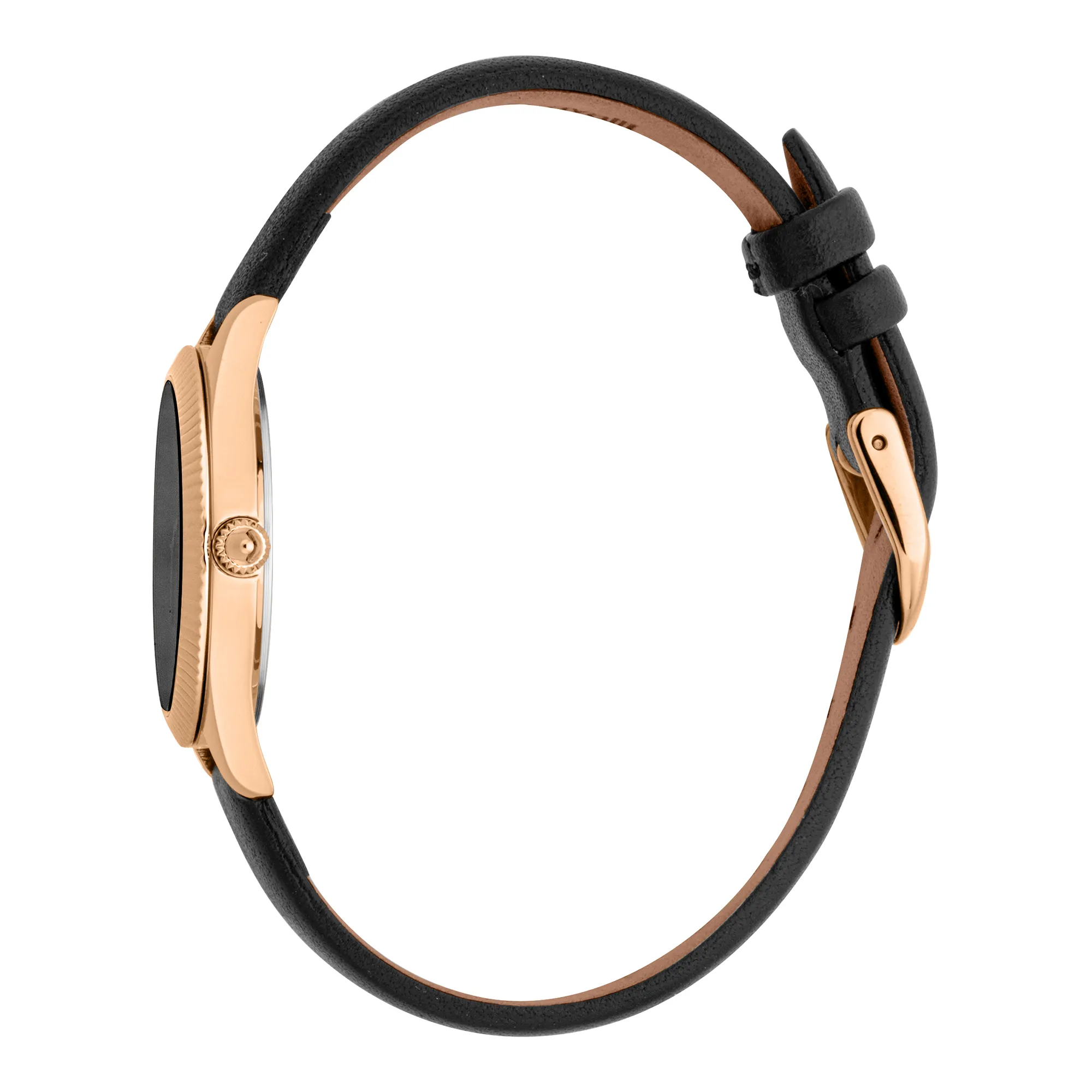 Pacentro Leather Black Rose Gold - Image 3