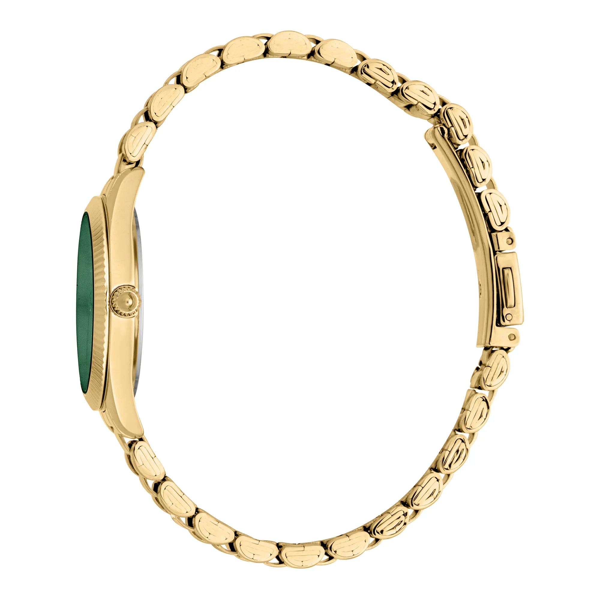 Pacentro Yellow Gold Bottle Green - Image 2