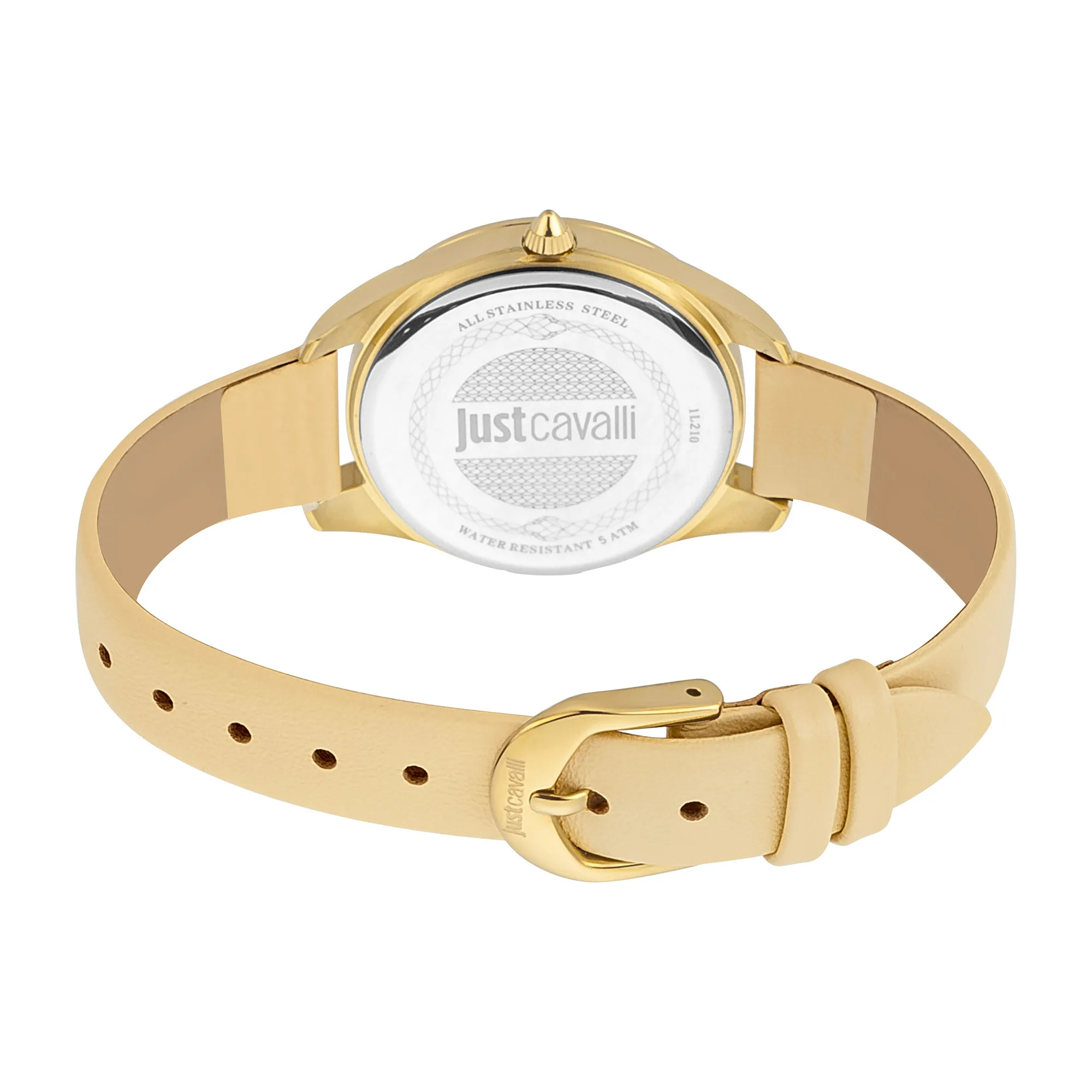 Pantera Leather Beige Gold - Image 3