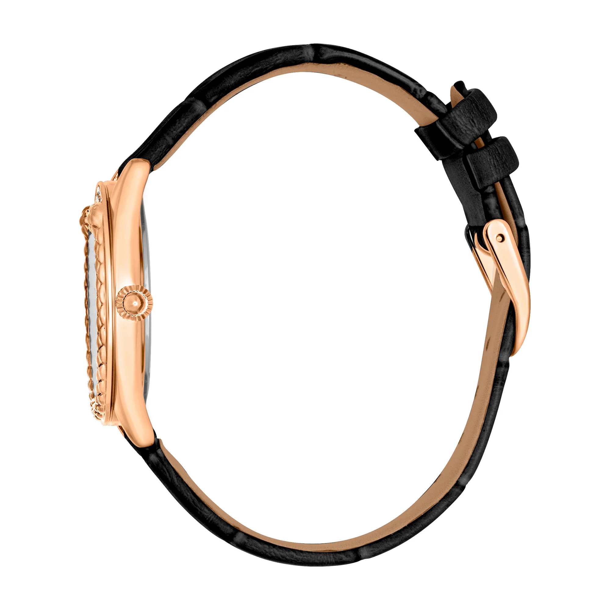 Prestigio Leather Black Rose Gold - Image 2