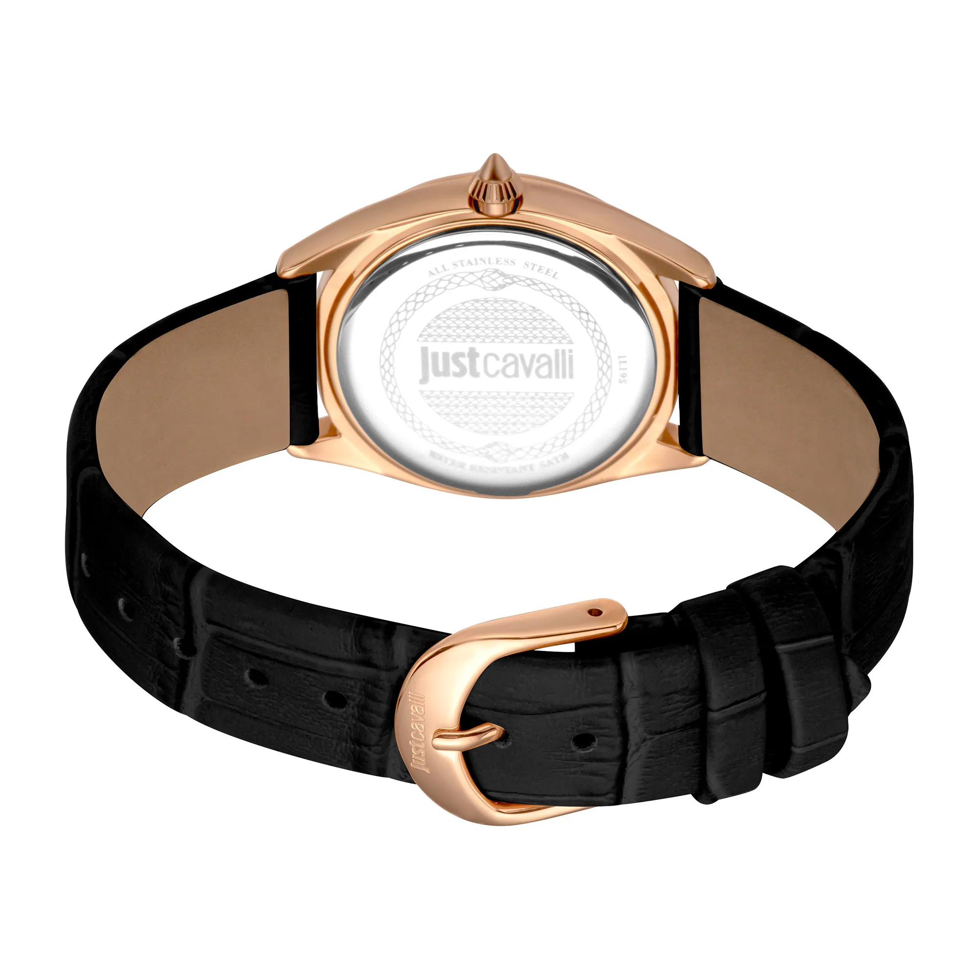 Prestigio Leather Black Rose Gold - Image 3