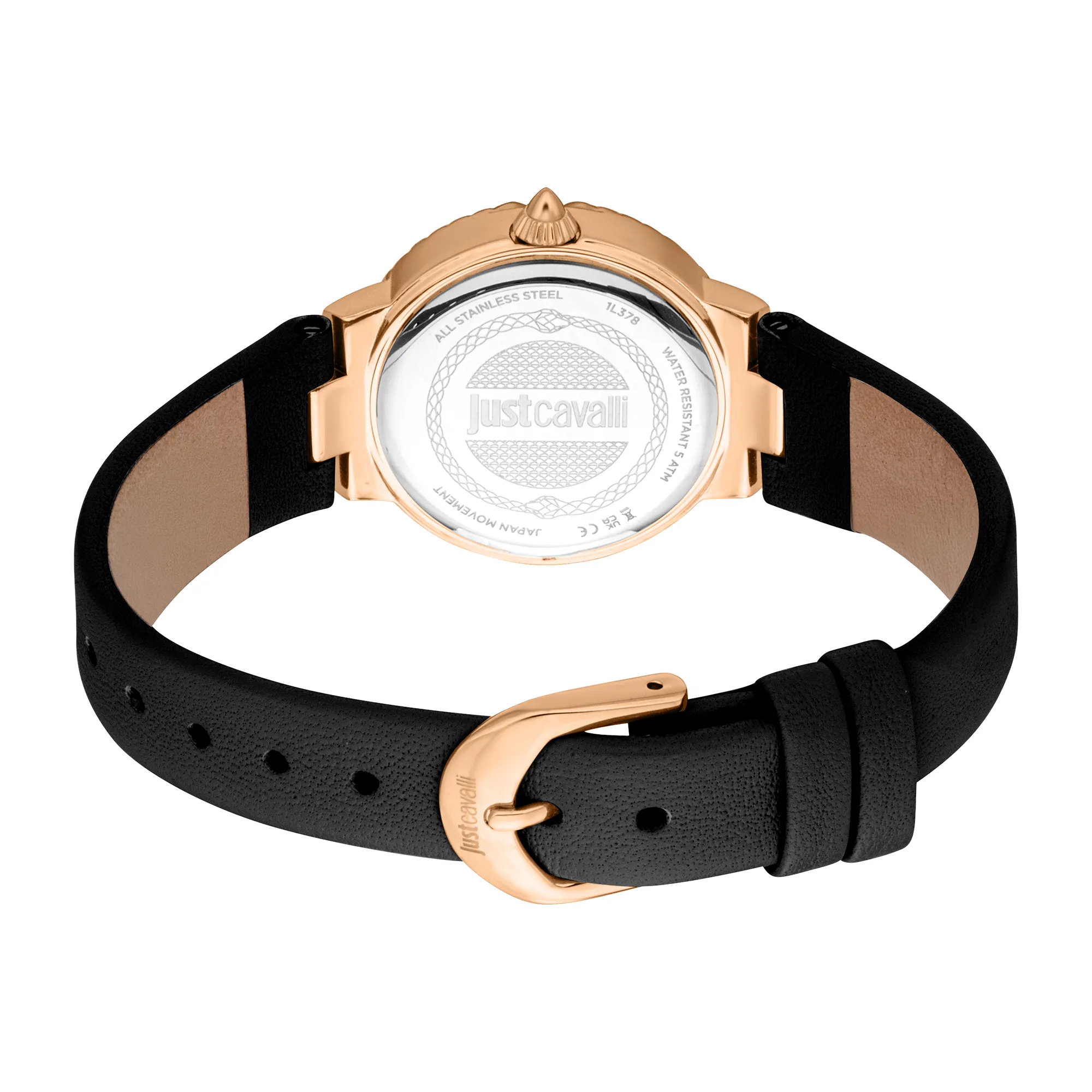 Primavera Snake Leather Black - Image 3