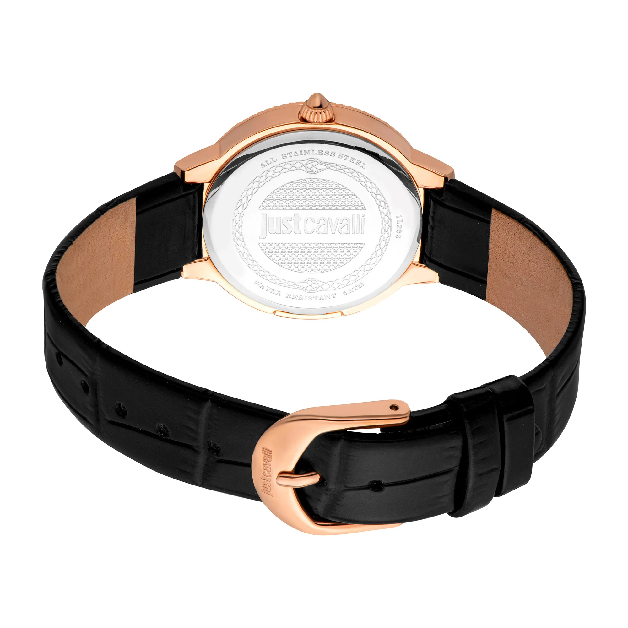 Puntale Black Leather Rose Gold - Image 4