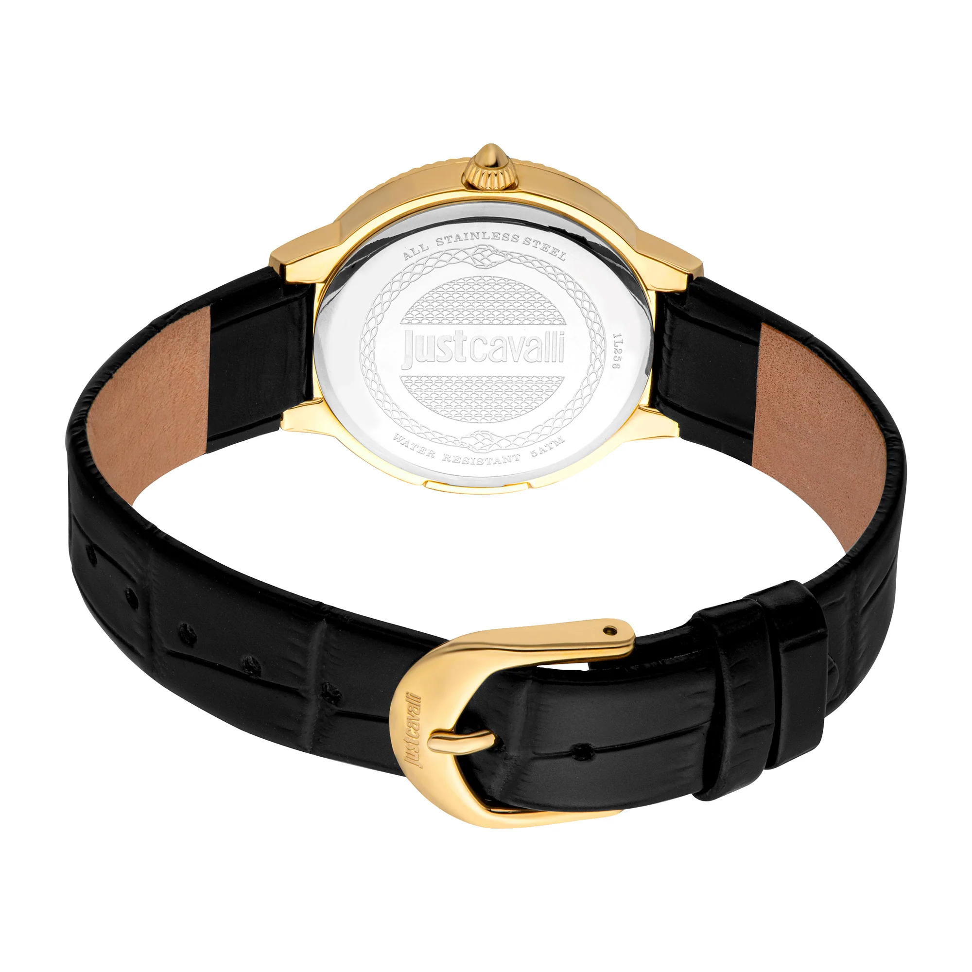 Puntale Black Leather Yellow Gold - Image 4