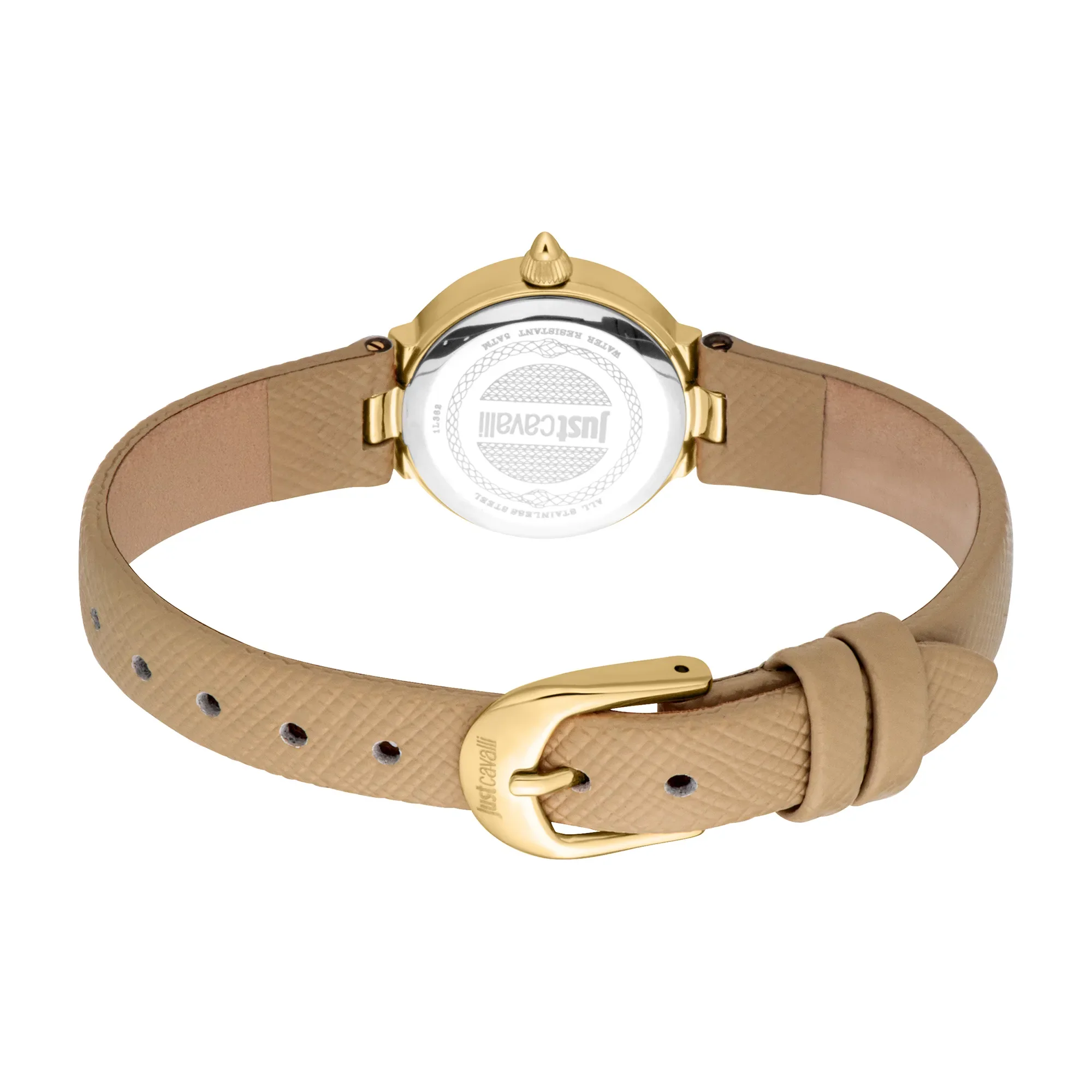 Serenita Mini Leather Beige YG Silver - Image 4