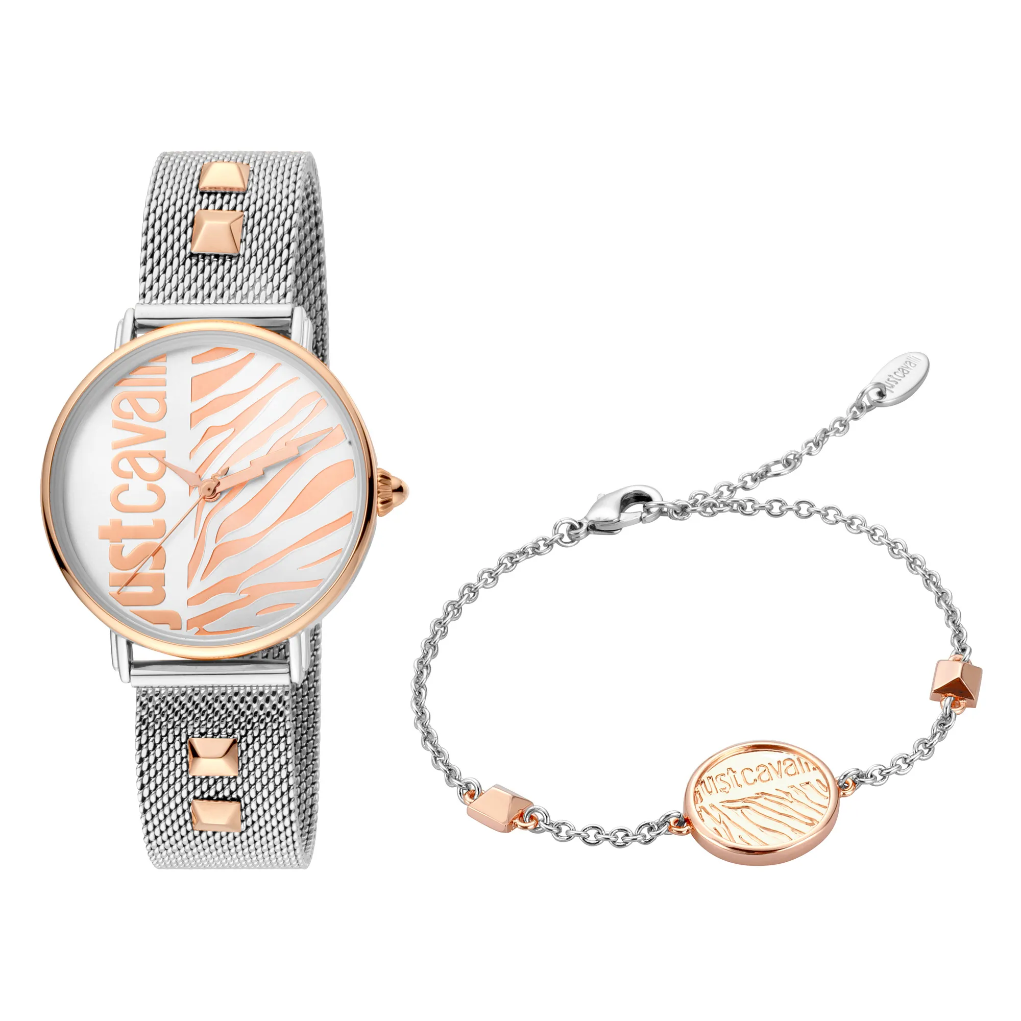 SET Steel Mesh Rose Gold TwoTone