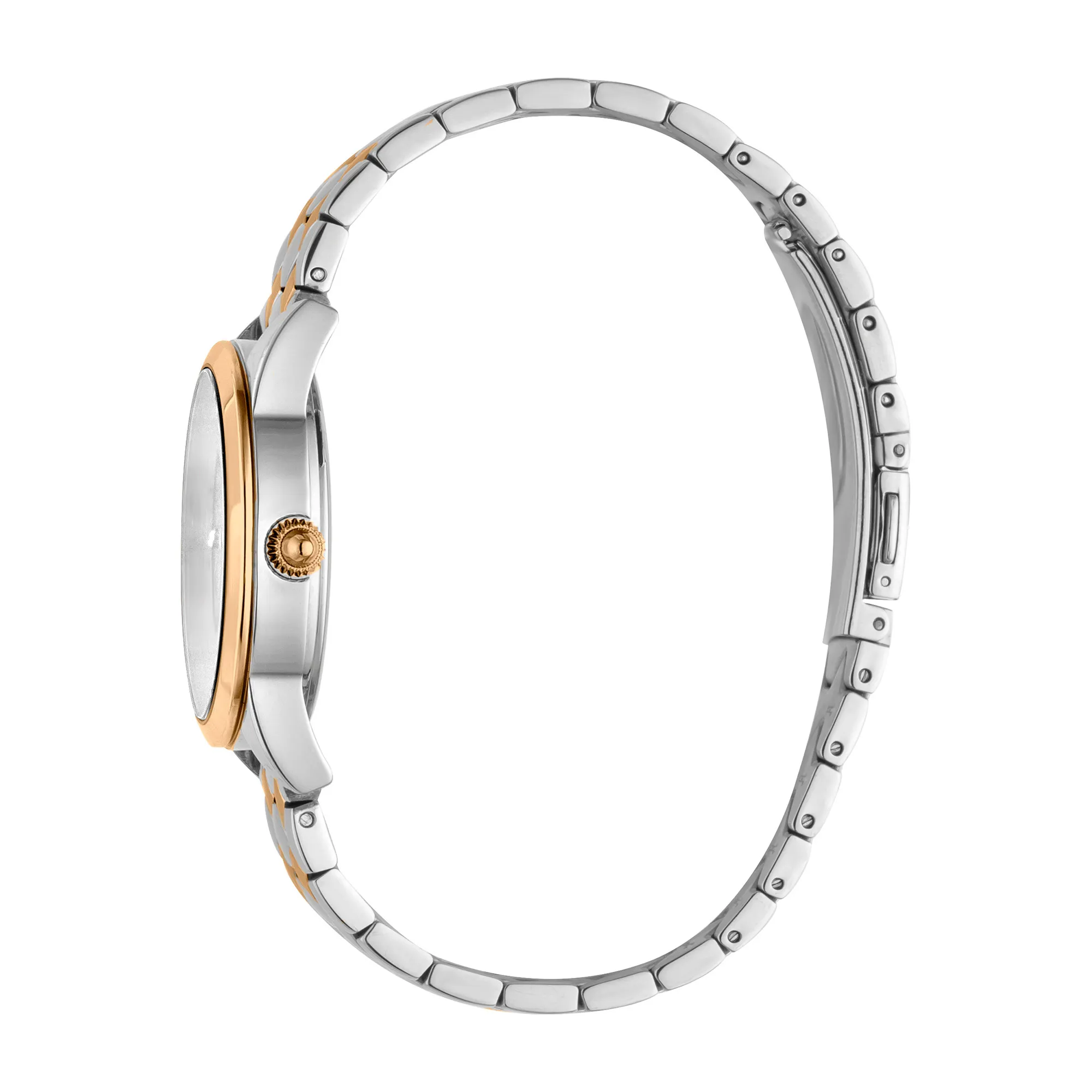 SET Steel Yellow Gold TwoTone Zircons - Image 2
