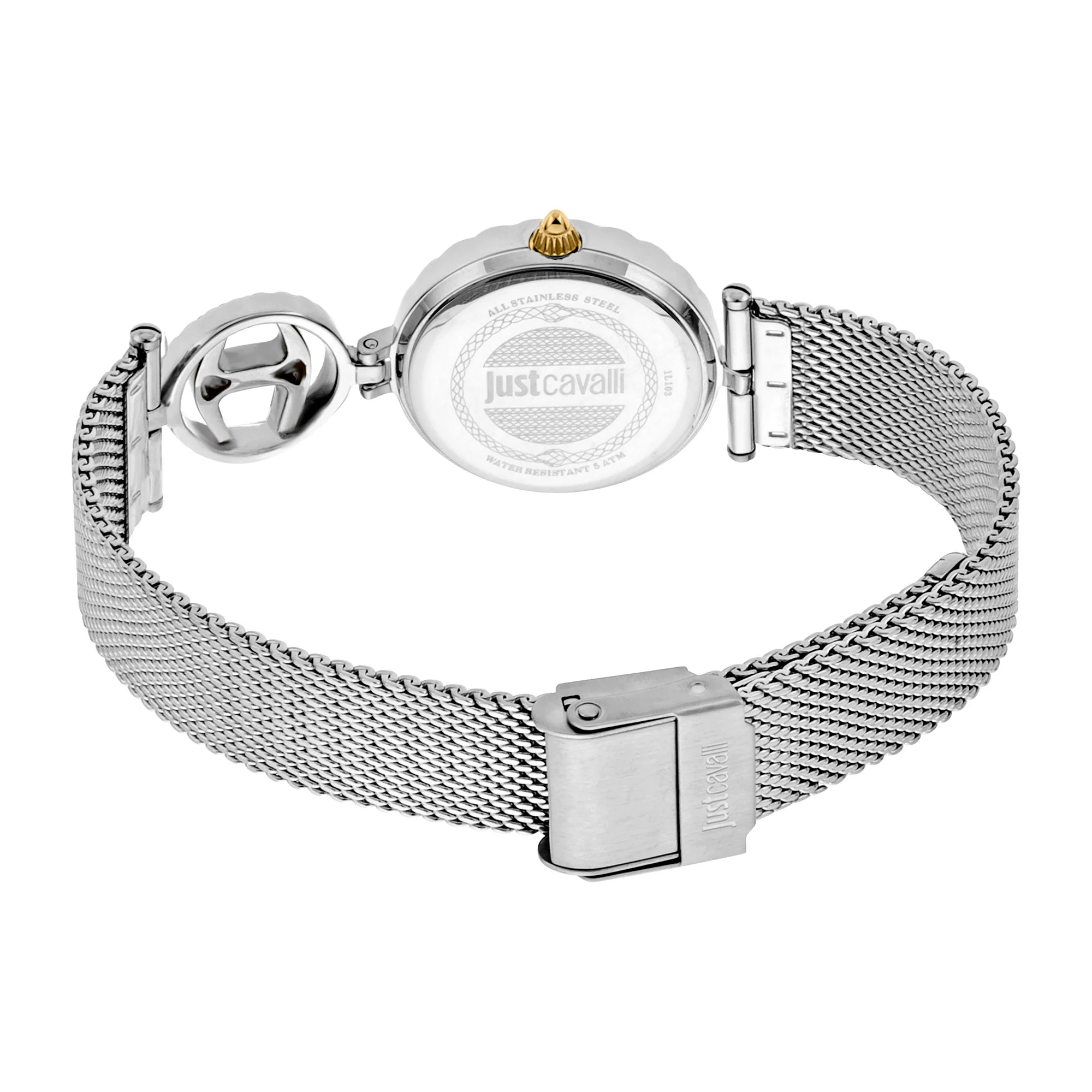 SET With Bracelet Steel TwoTone Yellow Gold - Image 3