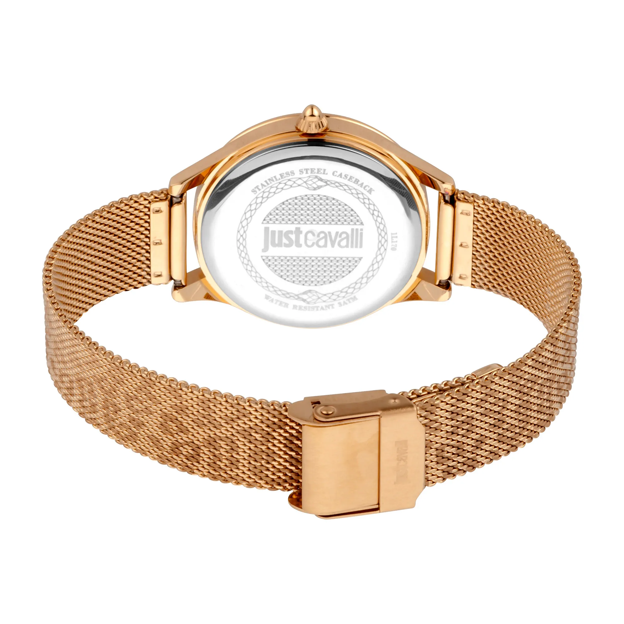 Steel Rose Gold Leopard Logo - Image 3