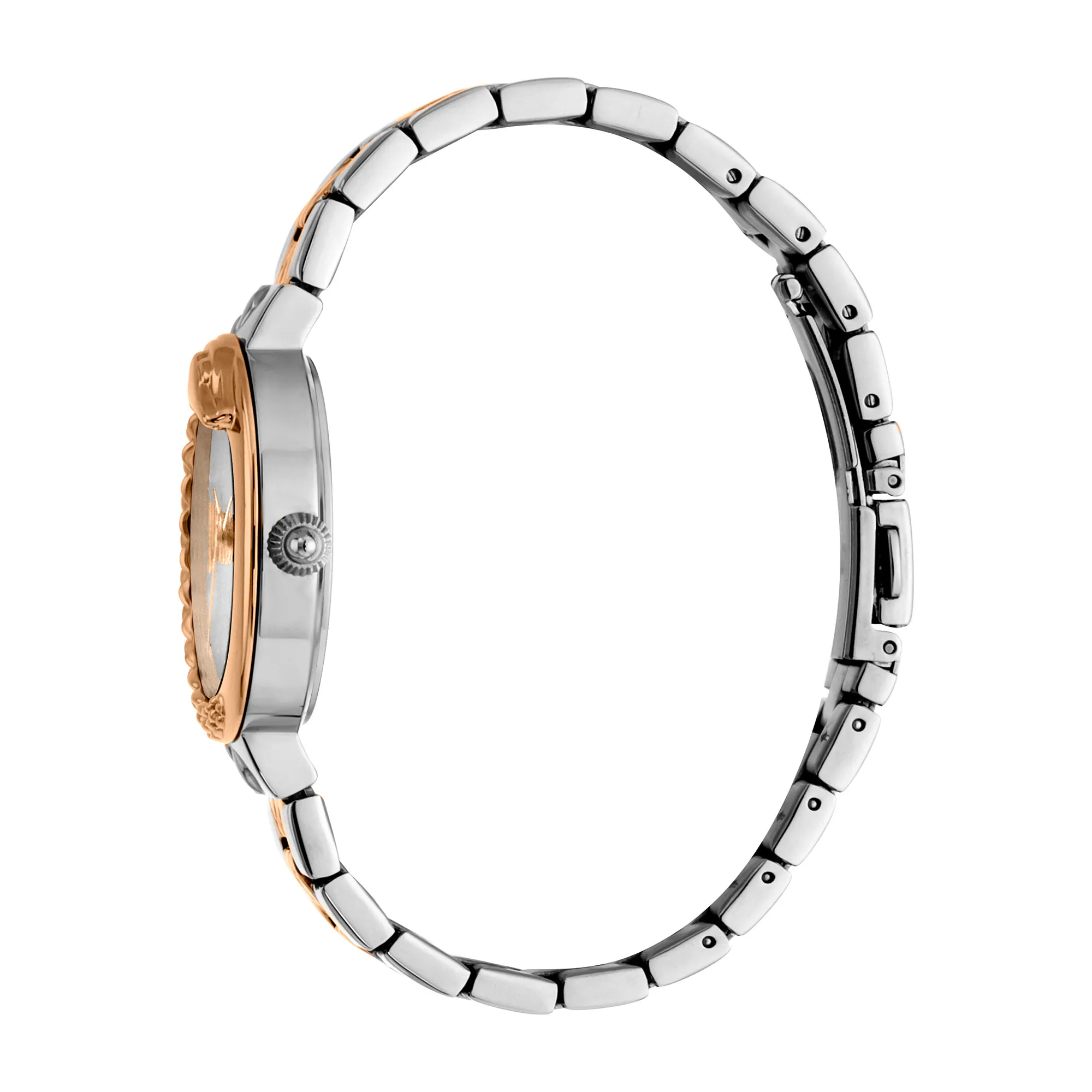 Steel Silver Rose Gold Logo Serpente - Image 2