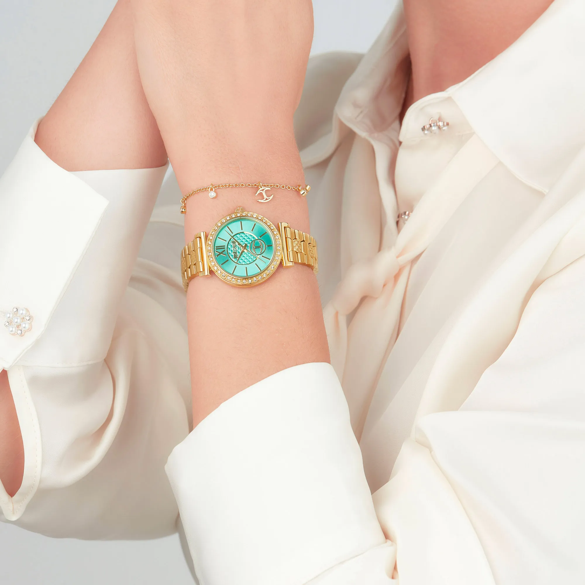 Varenna Yellow Gold Turquoise - Image 2