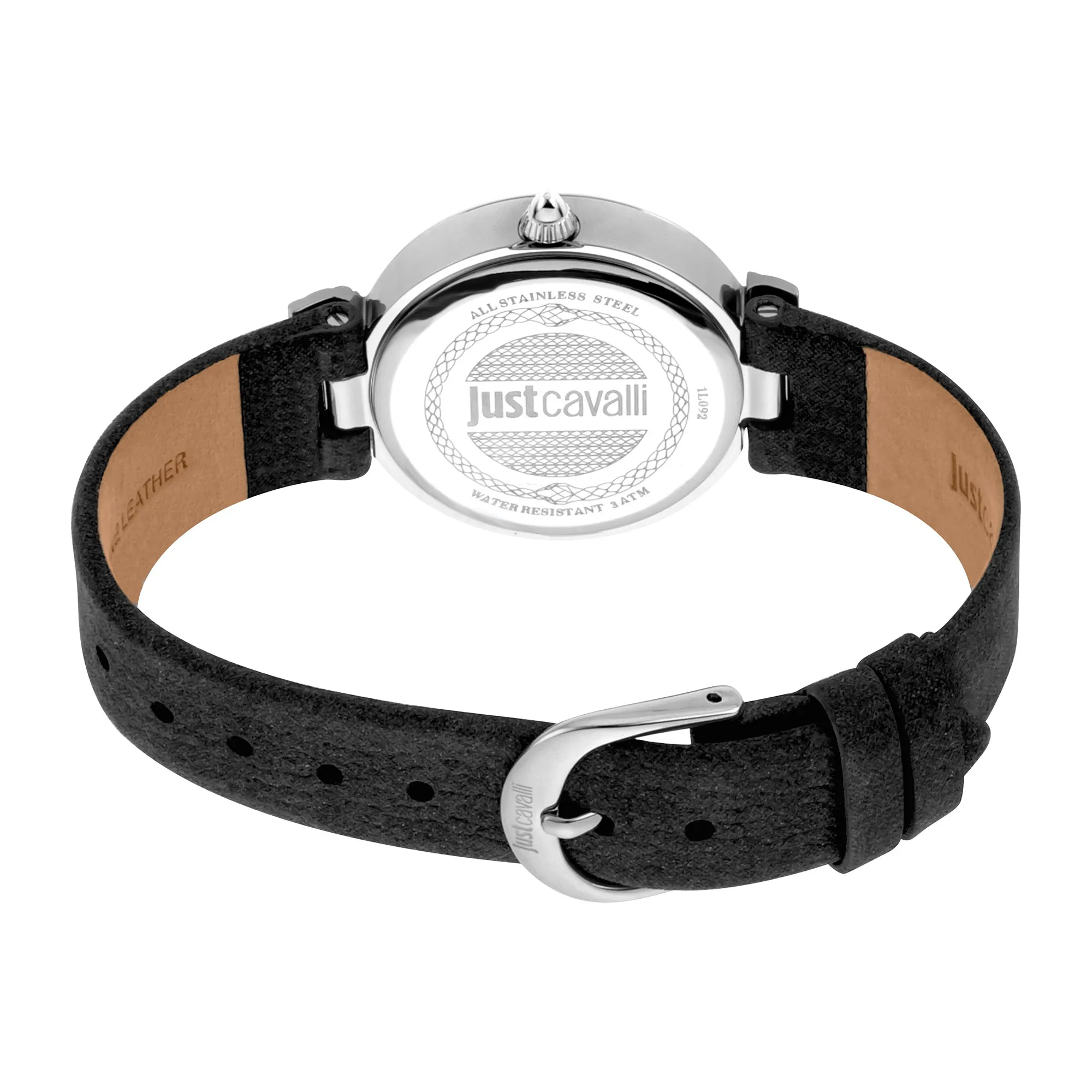 Vibrazioni Leather Black Silver Leopard - Image 3
