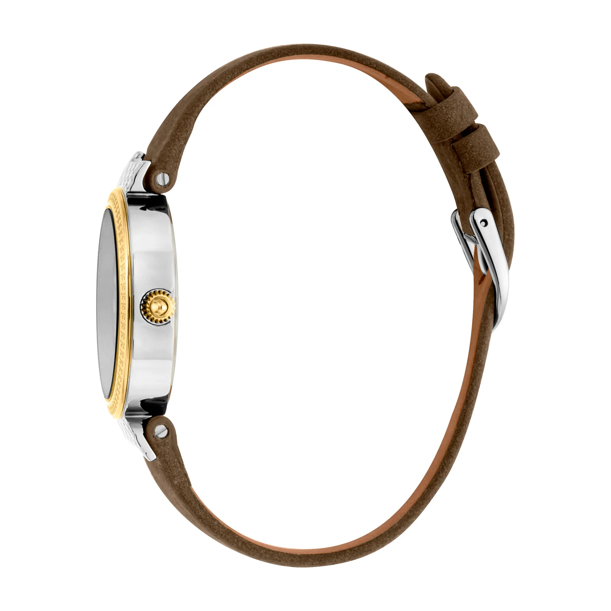 Vibrazioni Leather Brown Yellow Gold Leopard Glitter - Image 2