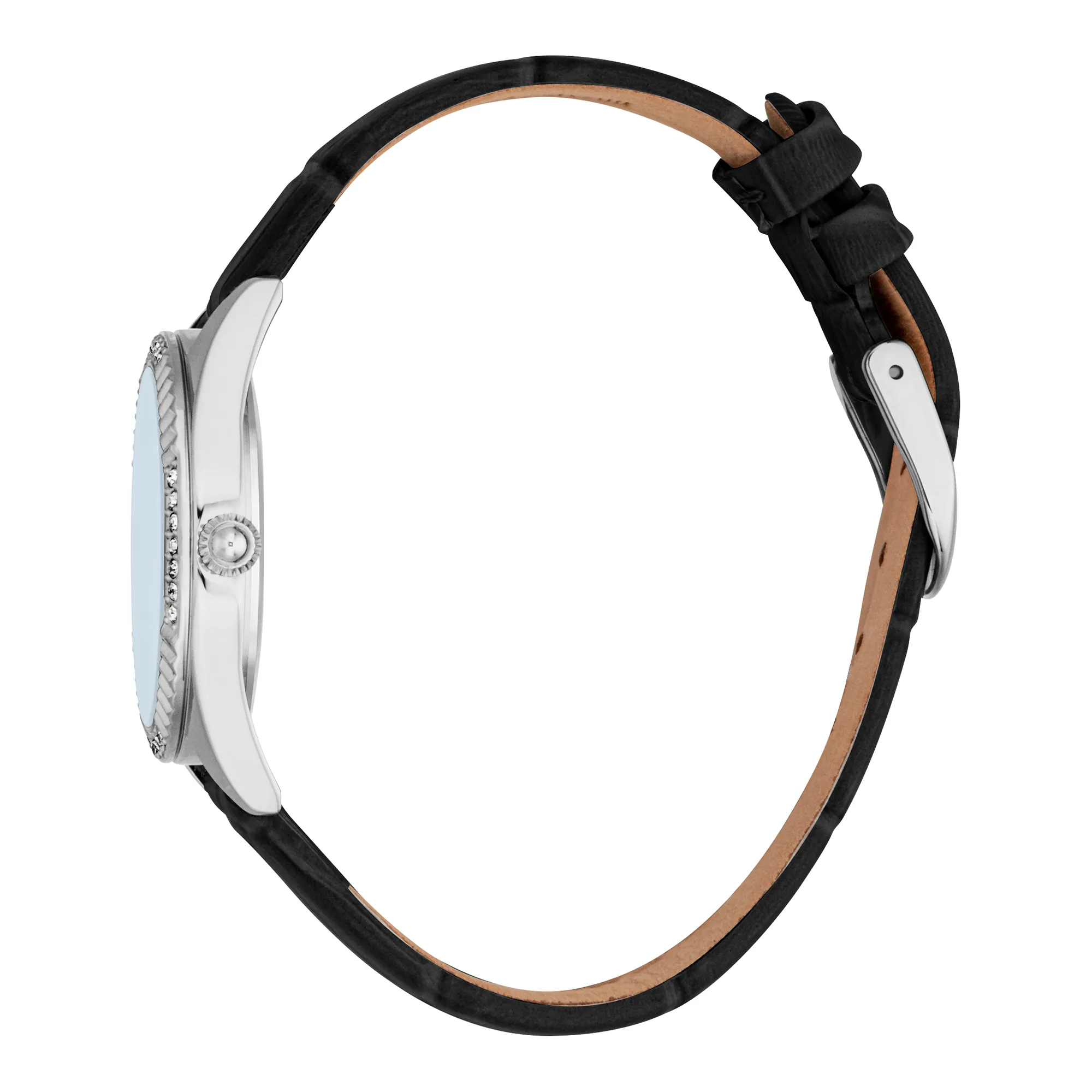 Vittoria Glam Leather Black Light Blue - Image 3