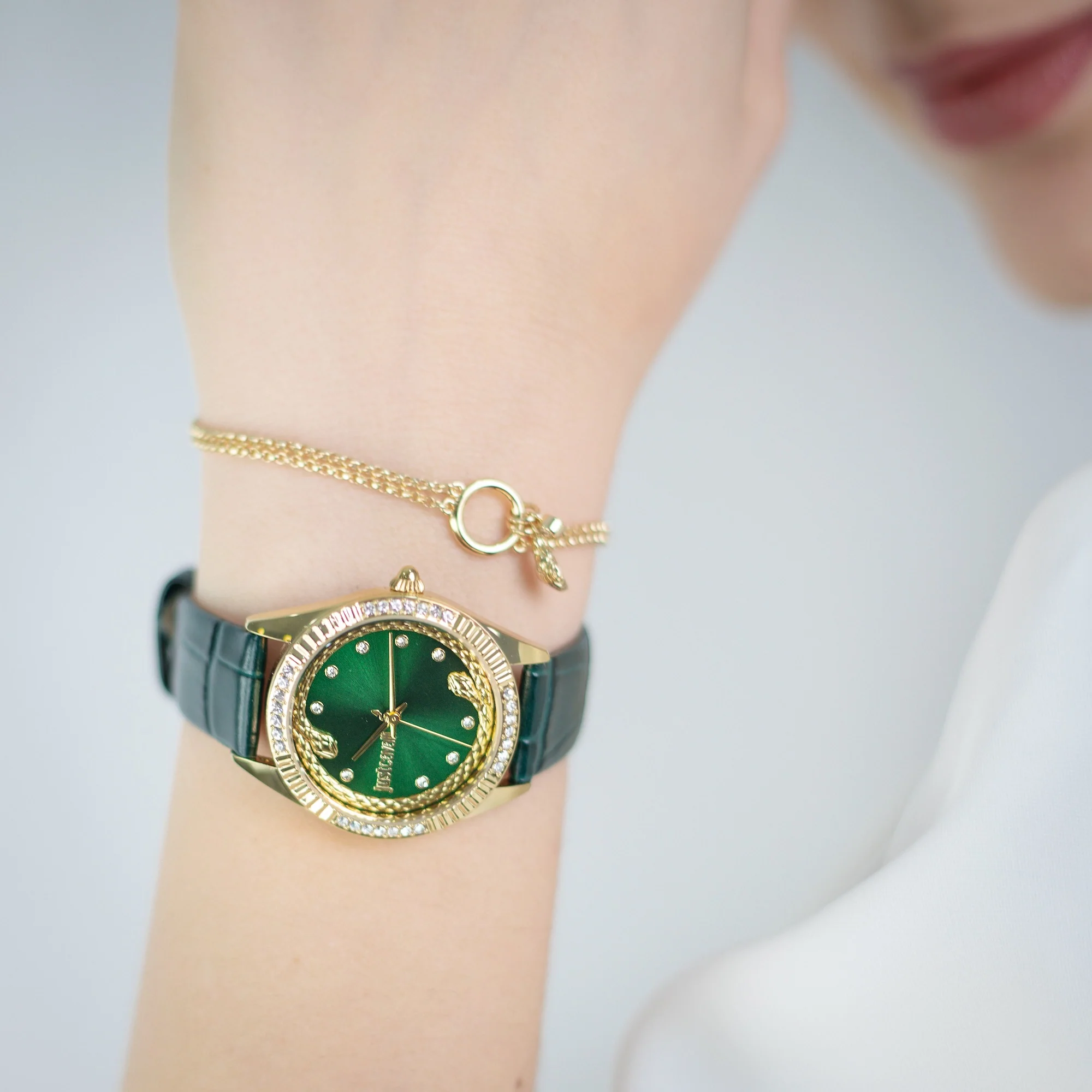 Vittoria Glam Leather Green YG - Image 2